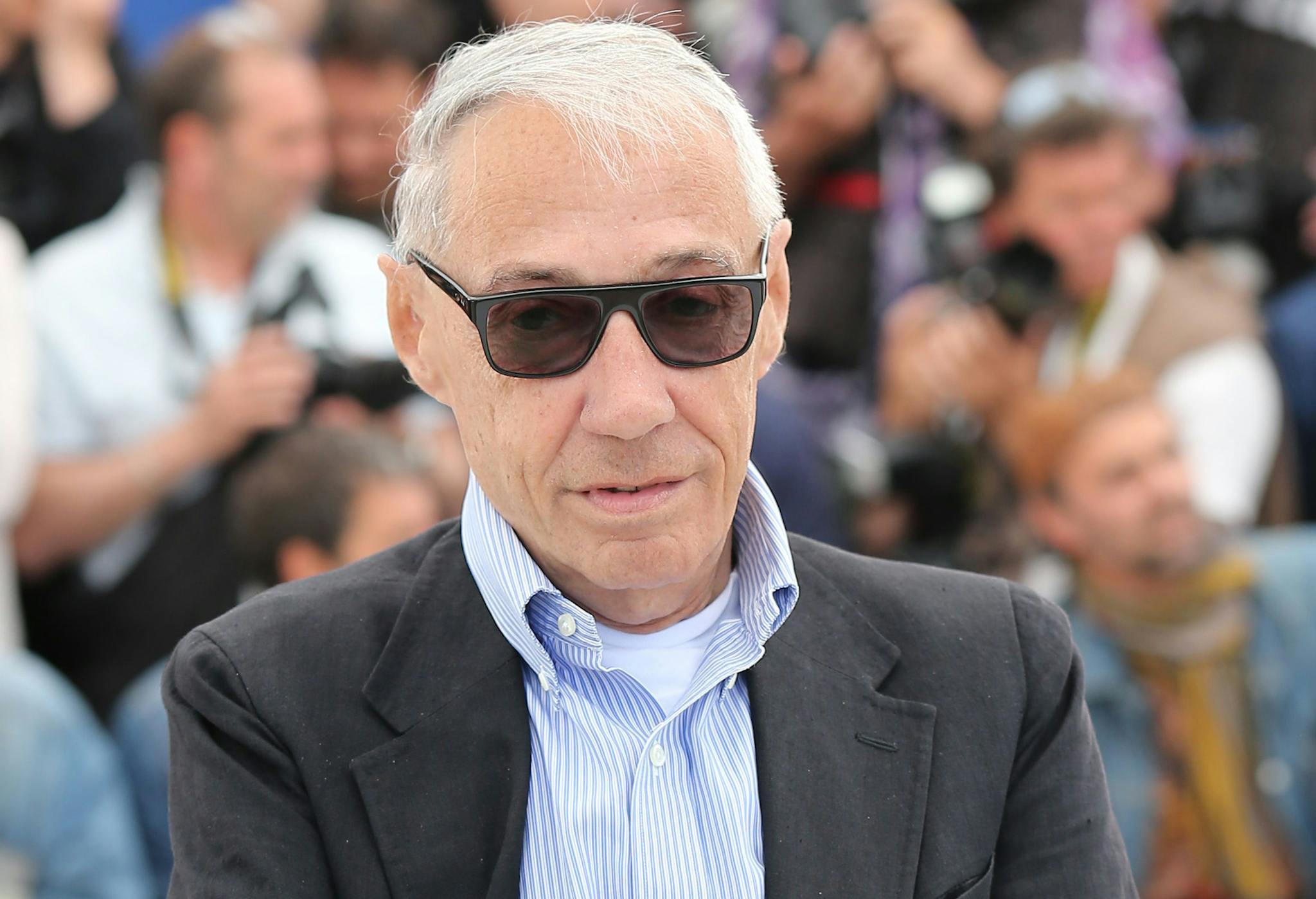André Téchiné en el photocall de la 67 edición del Festival de Cannes en 2014