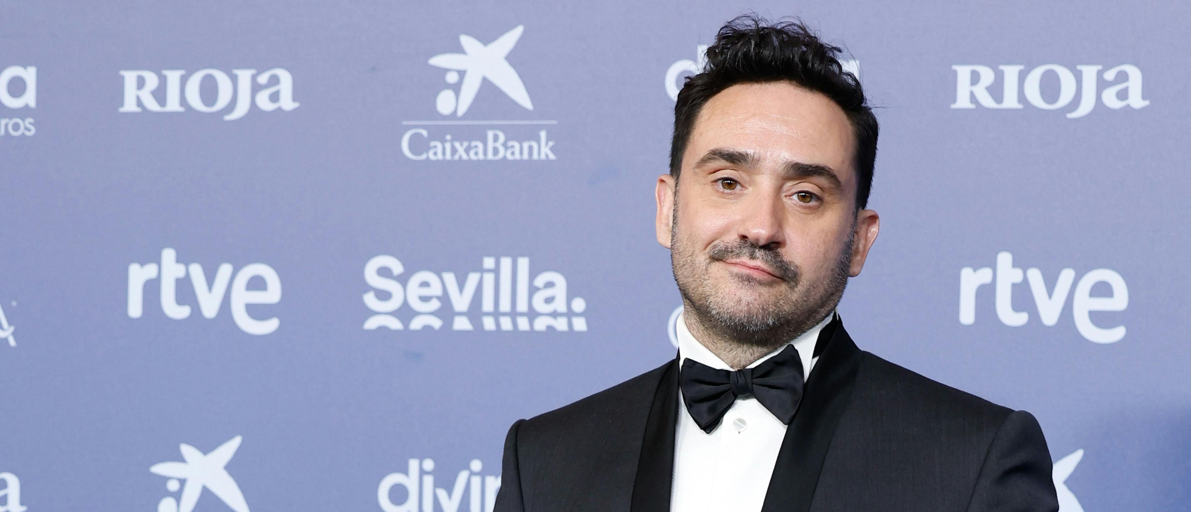 El director Juan Antonio Bayona, en el photocall de los Premios Goya 2023