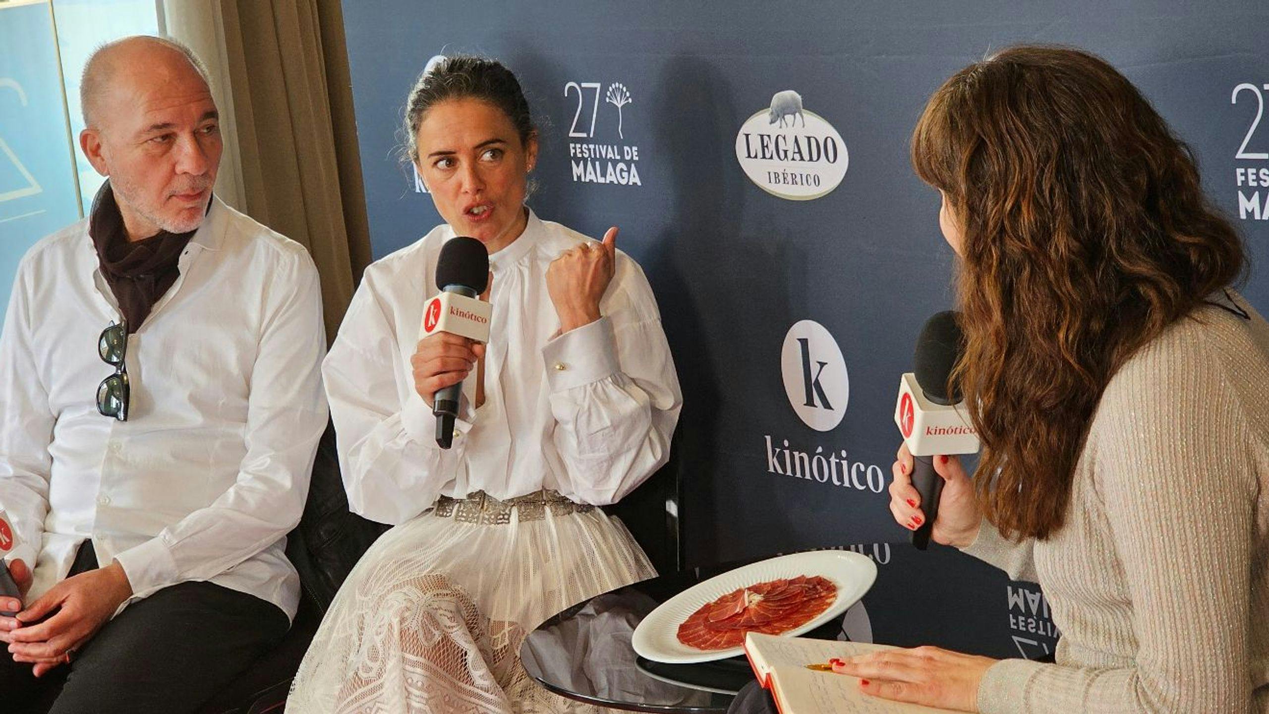 Darío Grandinetti y Patricia López Arnaiz presentan 'Nina', de Andrea Jaurrieta, en el Festival de Málaga