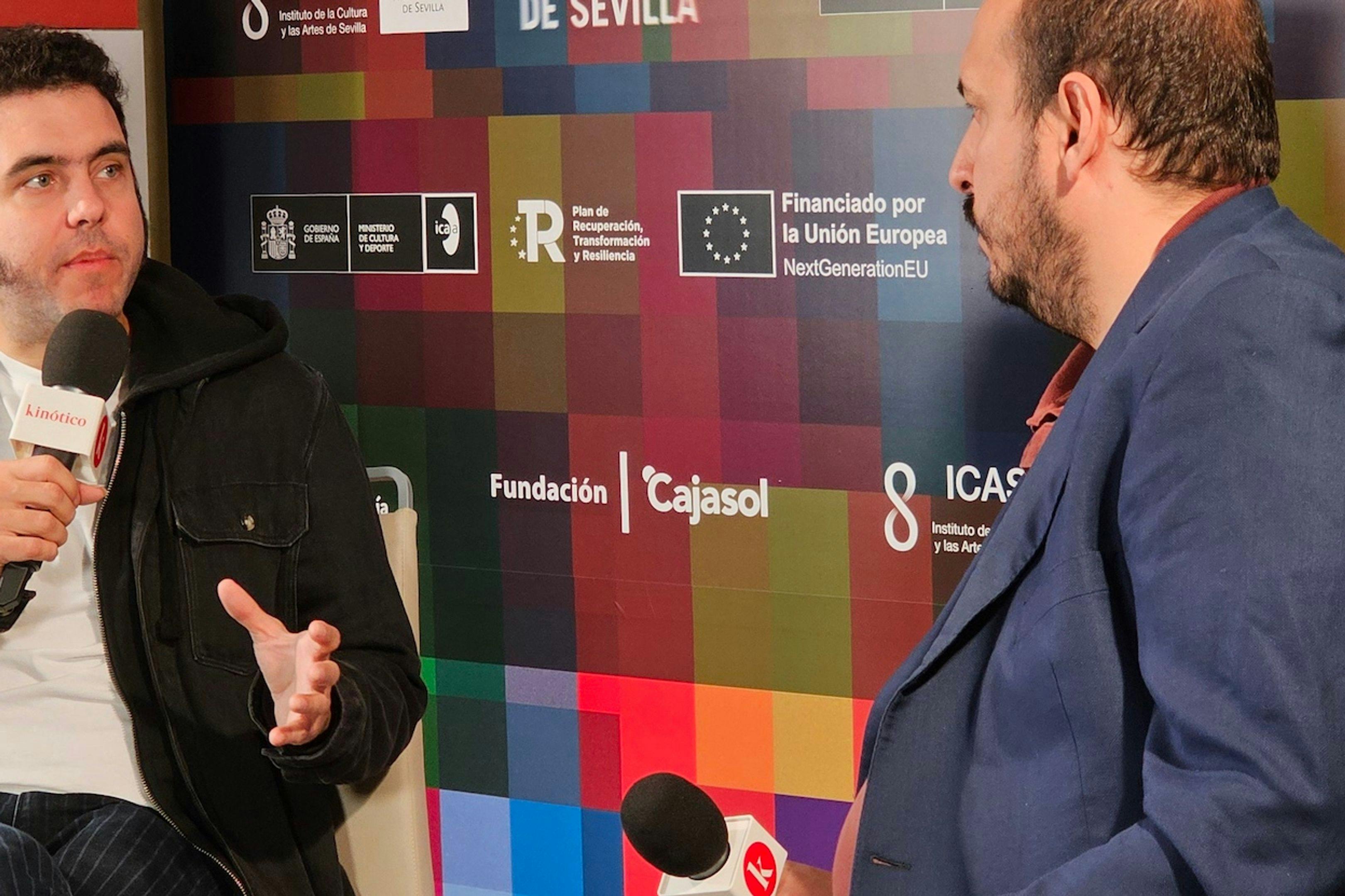 Javier Macipe presenta 'La estrella azul' en el Festival de Cine Europeo de Sevilla