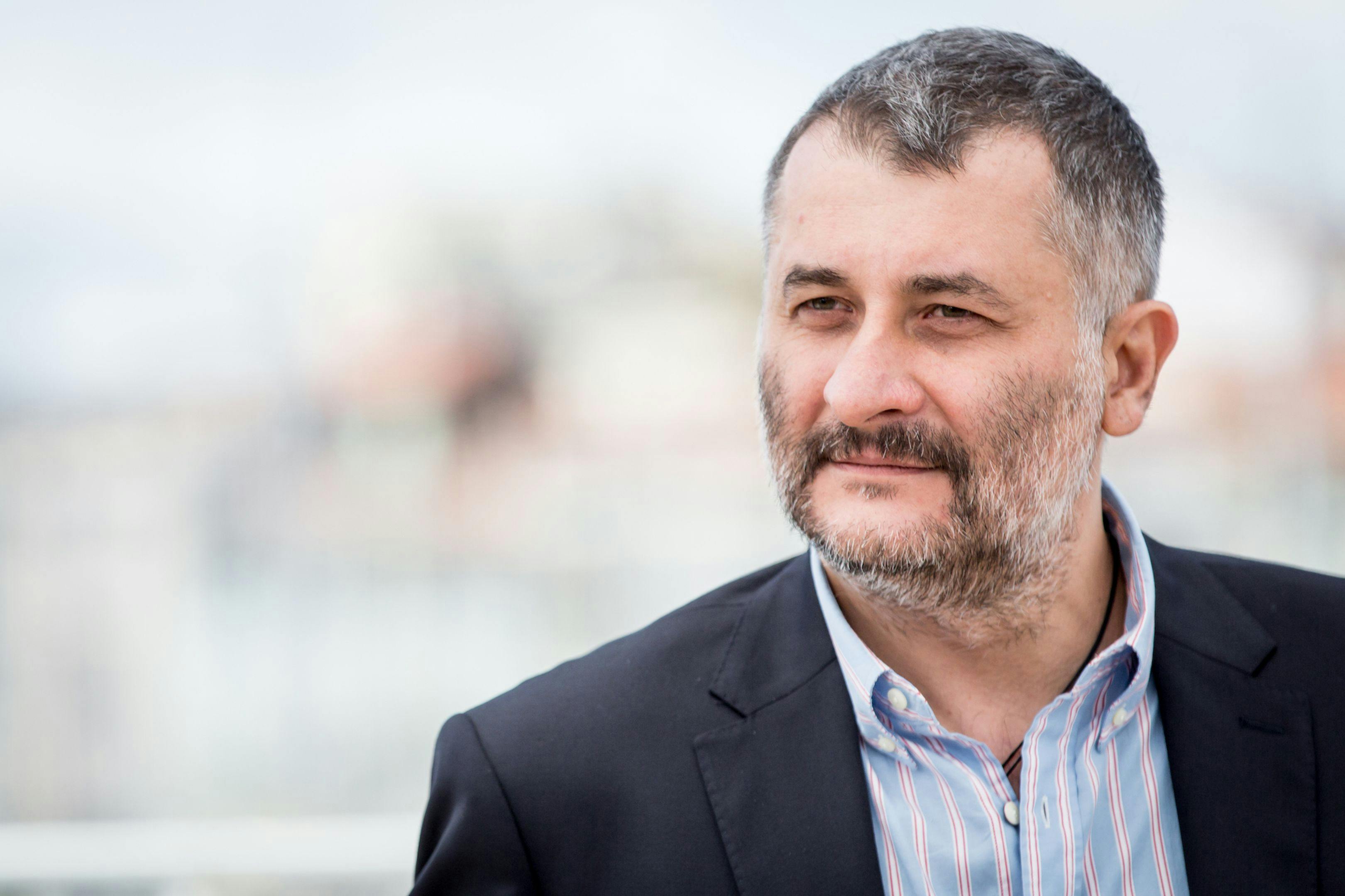 El realizador rumano Cristi Puiu en Cannes en 2016