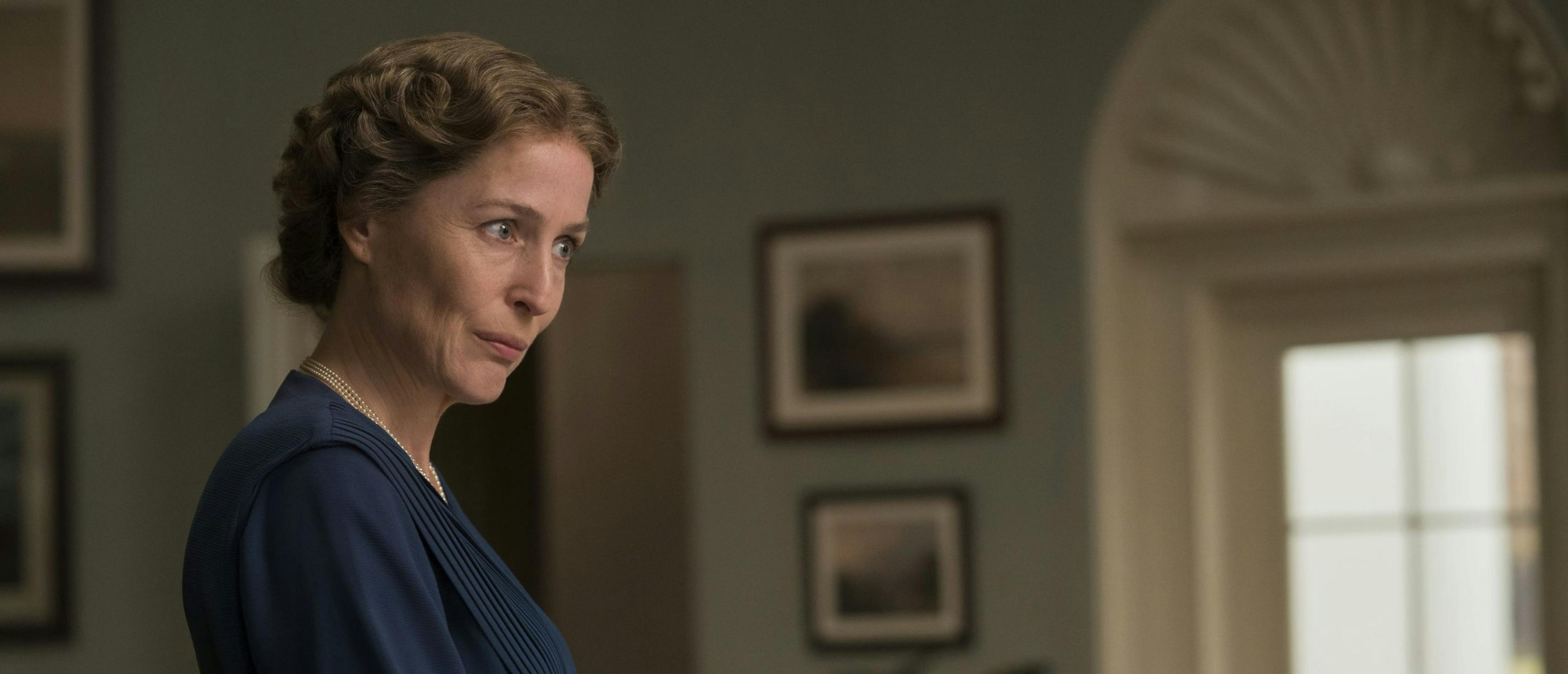 En 'The First Lady', Gillian Anderson fue Eleanor Roosevelt