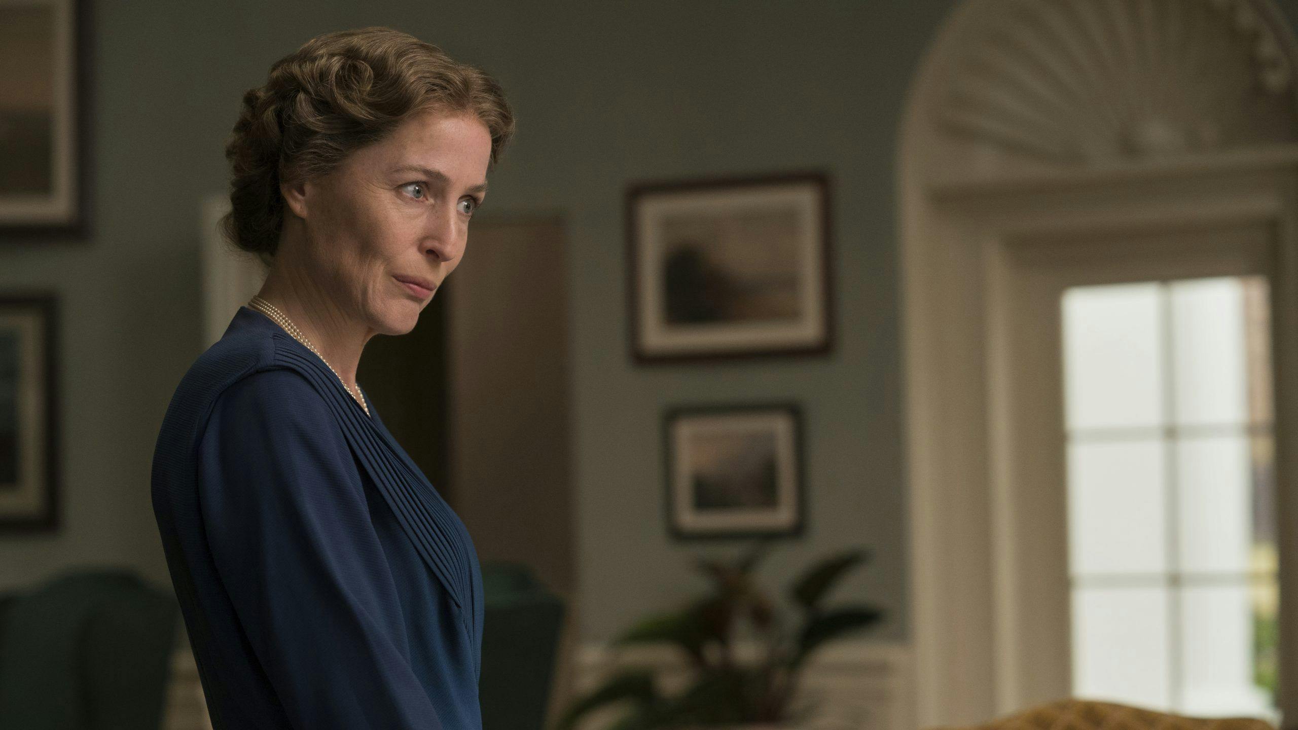 En 'The First Lady', Gillian Anderson fue Eleanor Roosevelt