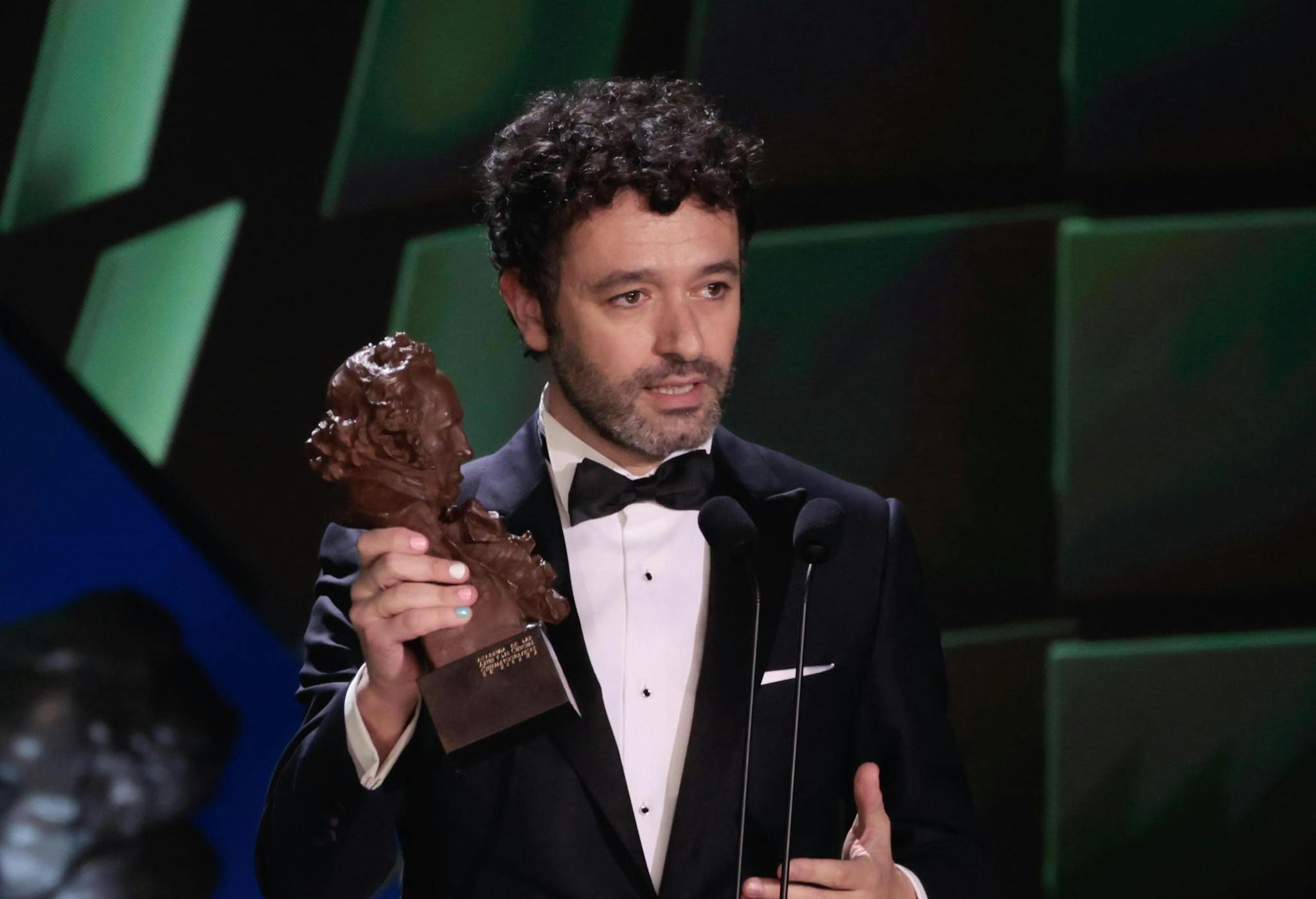 Rodrigo Sorogoyen fue el gran ganador de los Goya de este año con 'As bestas'.