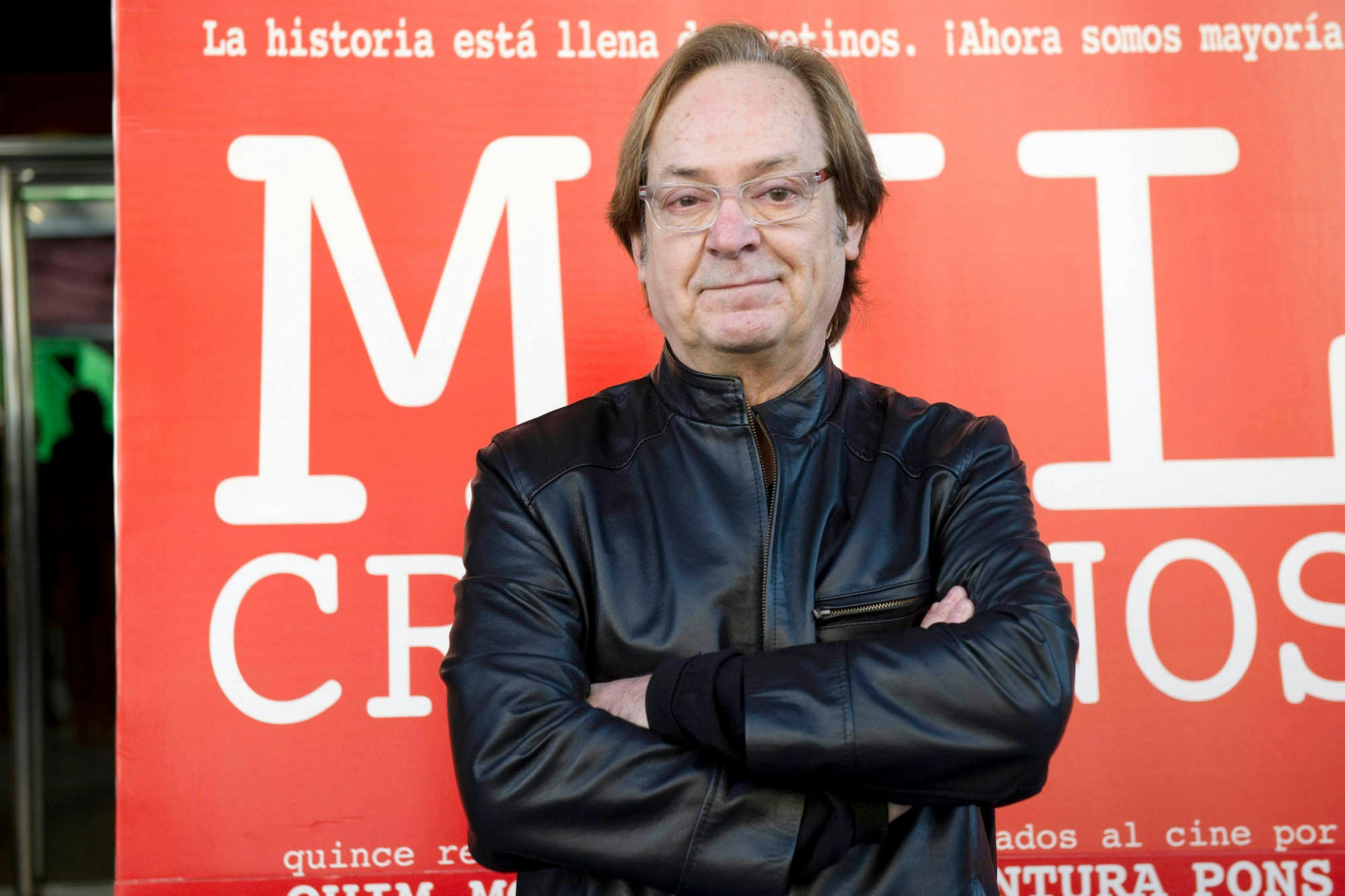 Ventura Pons posa durante la promoción de su película 'Mil Cretinos' en 2011