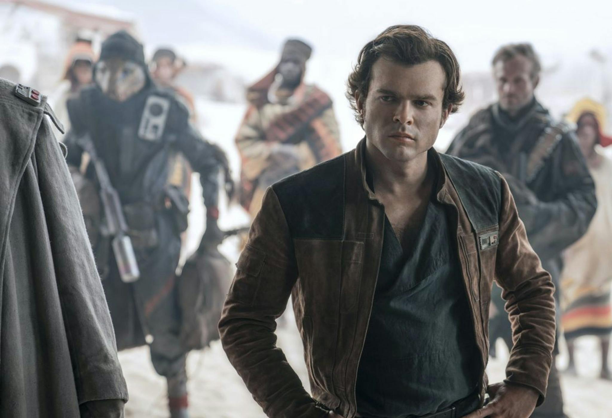 Fotograma de 'Han Solo: una historia de 'Star Wars' con Alden Ehrenreich como protagonista.