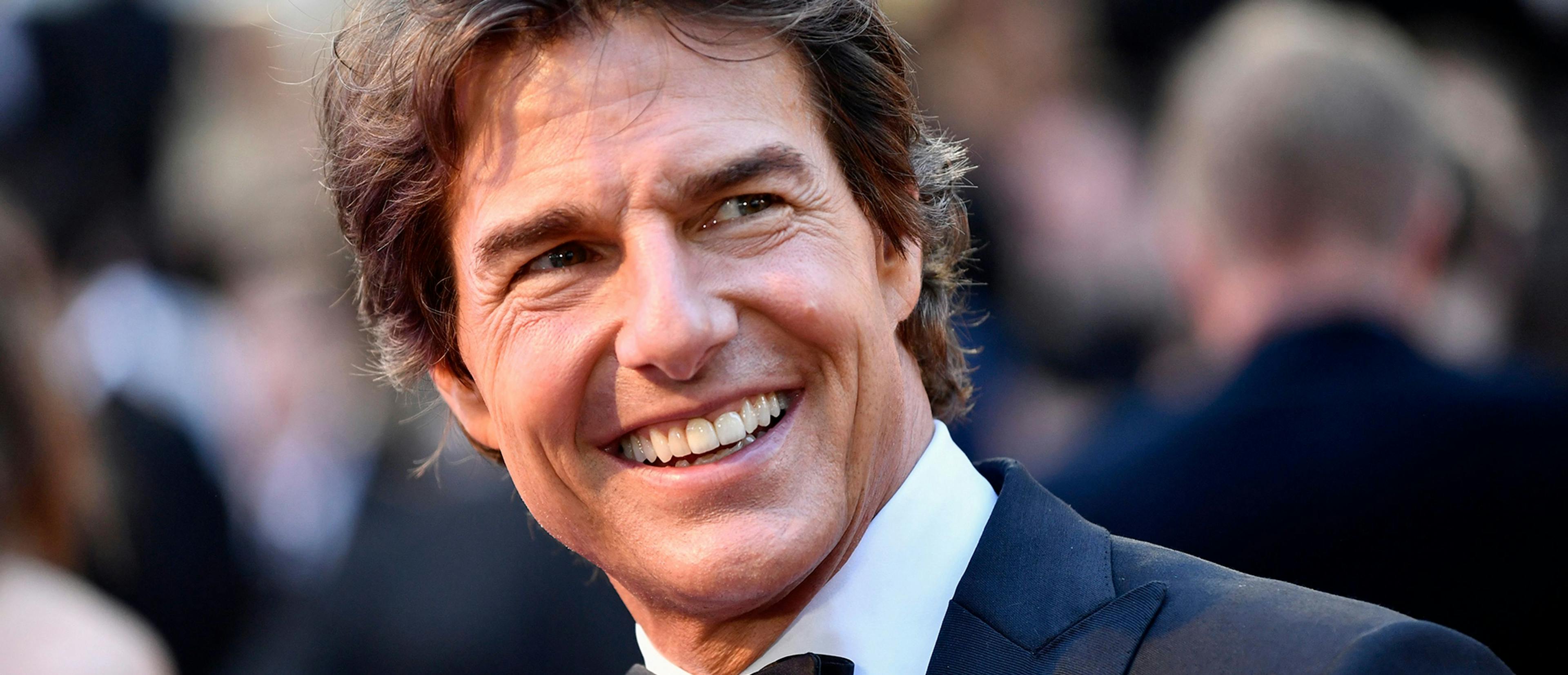 Tom Cruise en la presentación de 'Top Gun: Maverick' en Londres