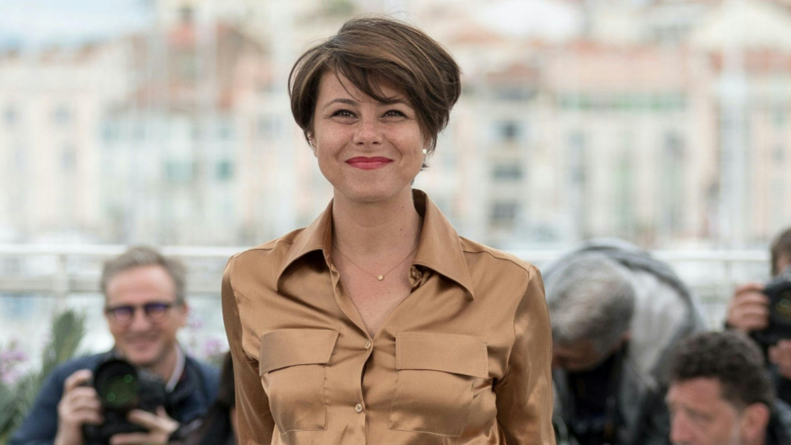 La directora Mounia Meddour, durante la presentación en el Festival de Cannes de 'Papicha'.