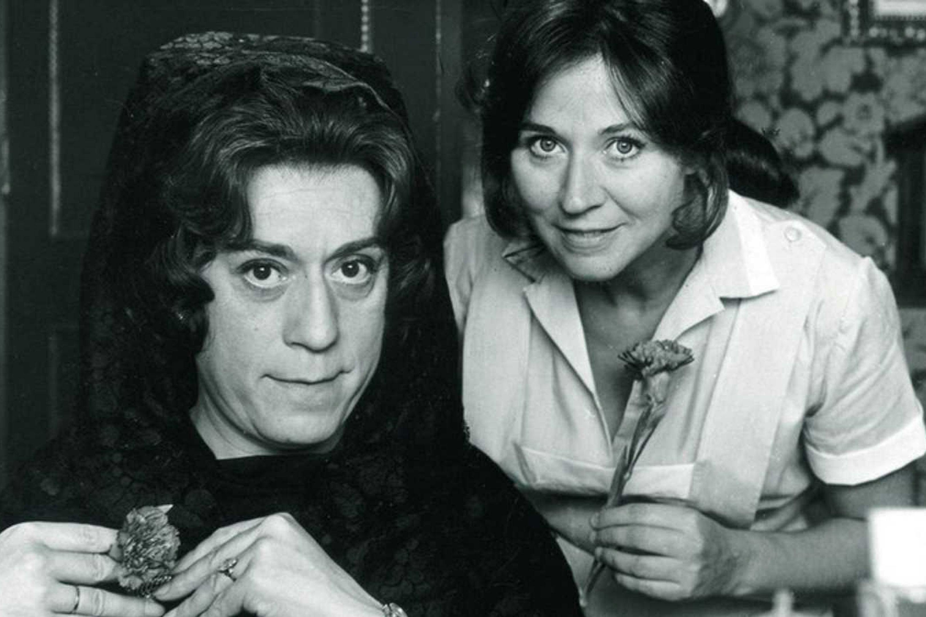 José Luis López Vázquez y Julieta Serrano en un fotograma de 'Mi querida señorita', de Jaime de Armiñán