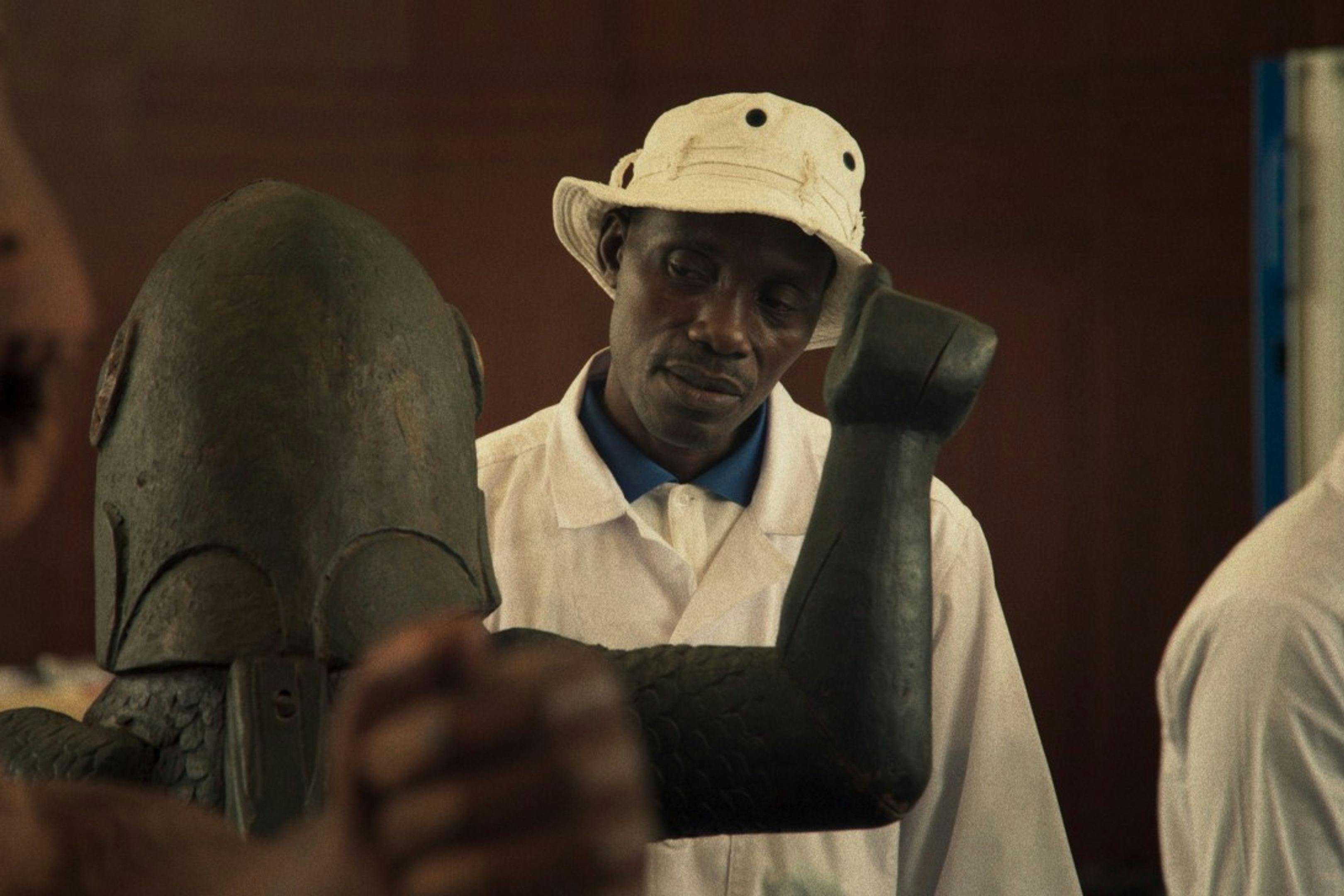 Fotograma de la película documental 'Dahomey', de Mati Diop, Oso de Oro de la Berlinale 2024