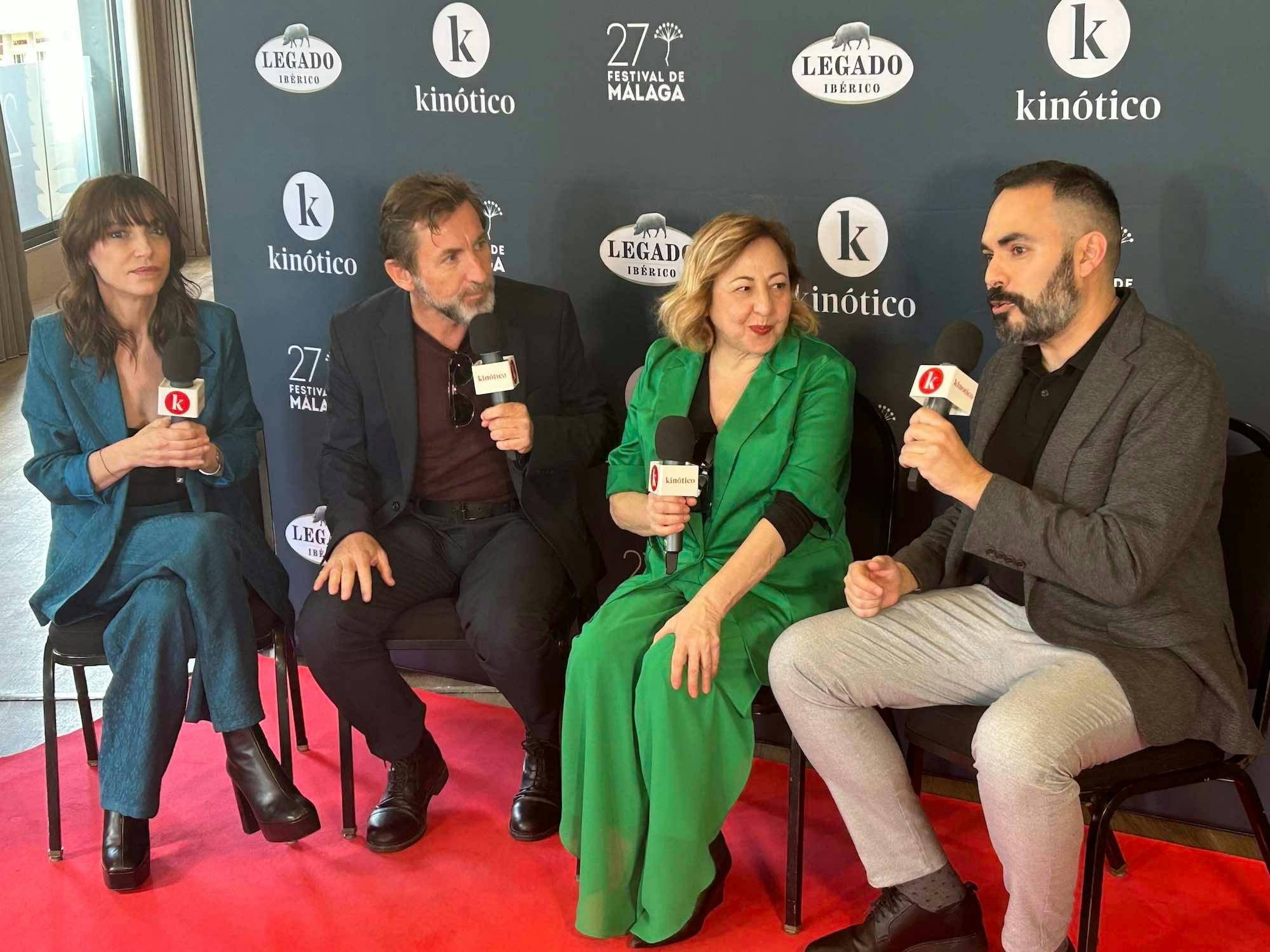 Clara Bilbao, Antonio de la Torre y Carmen Machi presentan 'Tratamos demasiado bien a las mujeres' en el Festival de Málaga