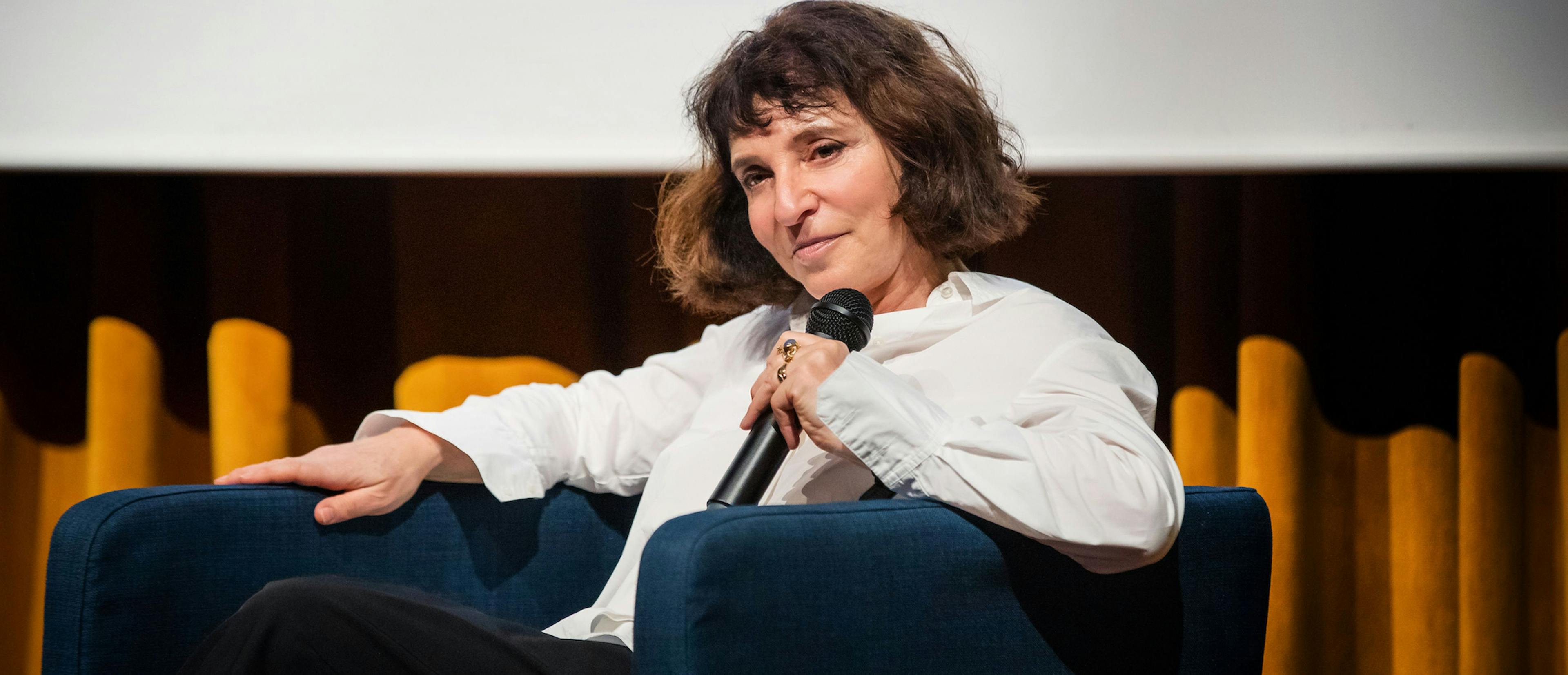 La ganadora del Oscar Susanne Bier habla con el público en el Evolution Mallorca International Film Festival