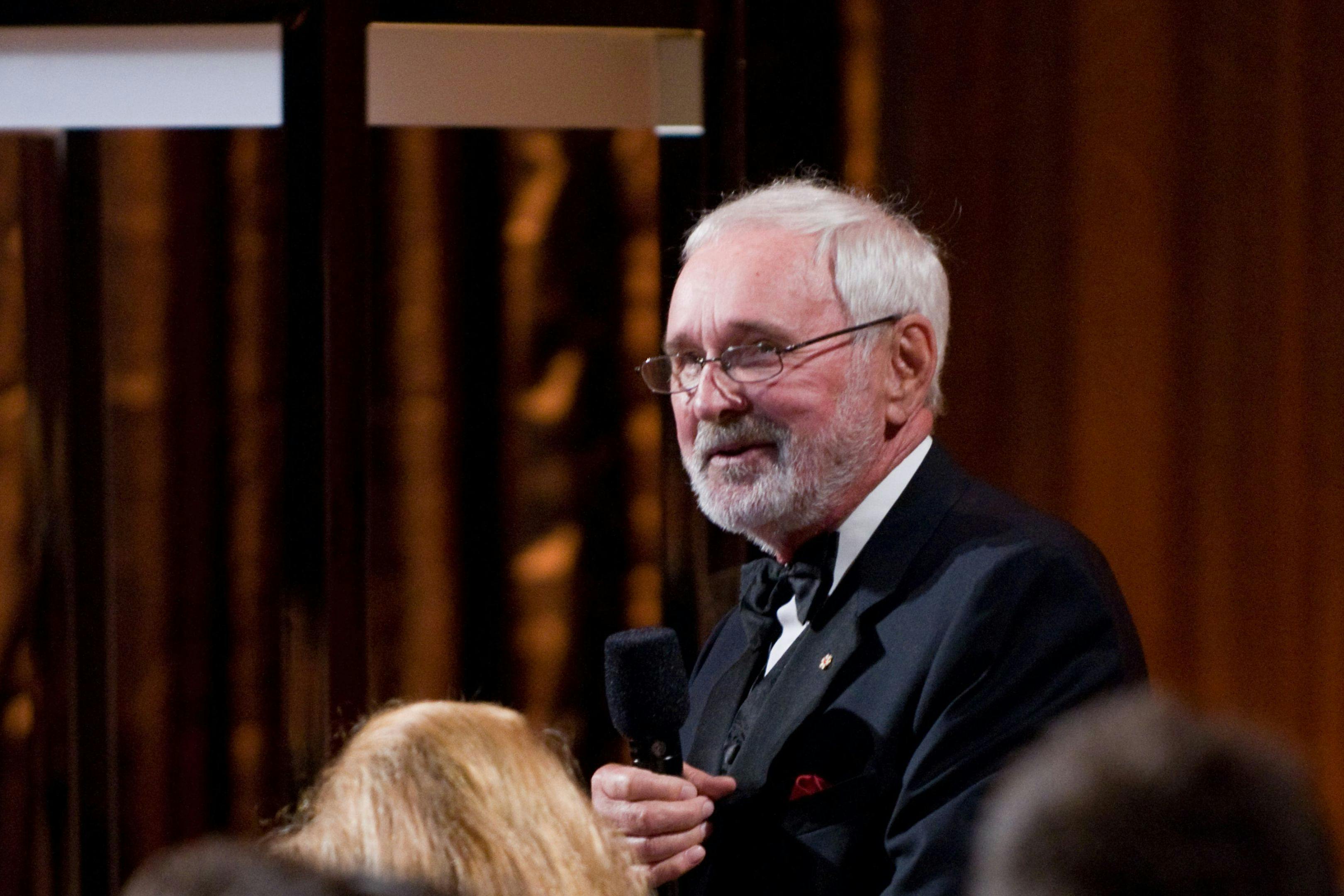 Fotografía del director Norman Jewison durante la gala de los Governors Awards de 2009