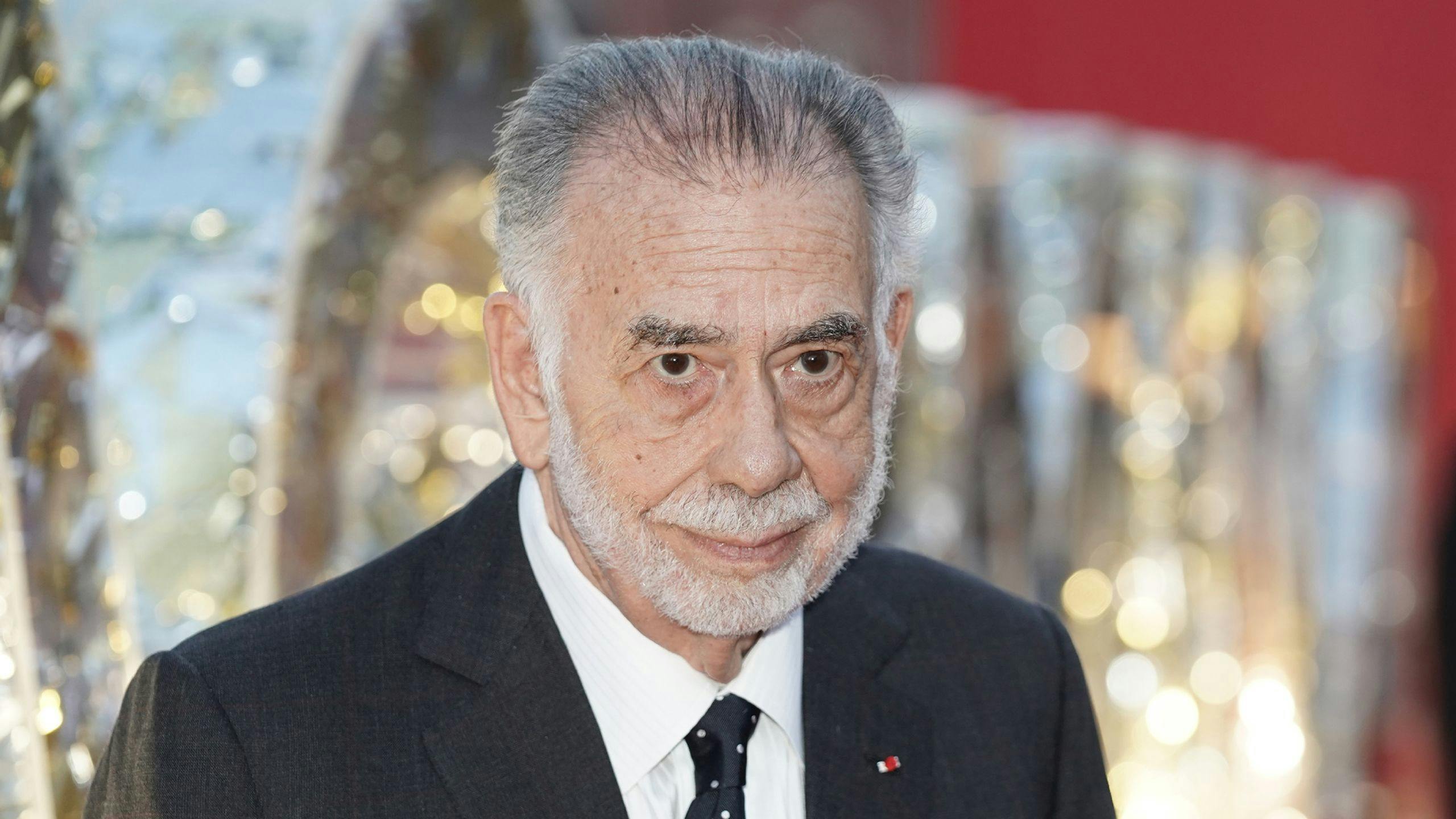 El director Ford Coppola en el festival de Taormina (Italia) en 2022