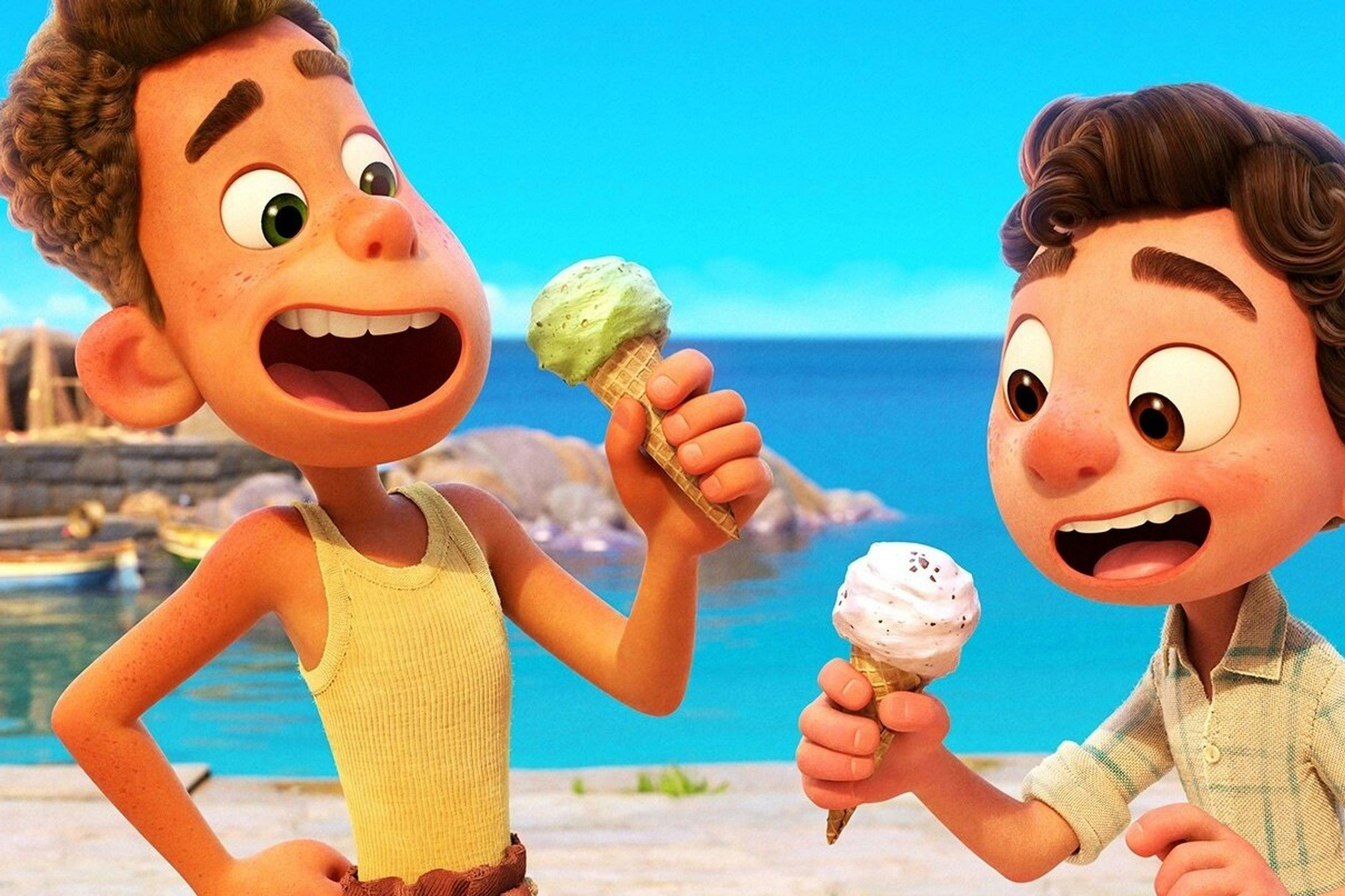 Fotograma promocional de la película 'Luca', de Disney y Pixar