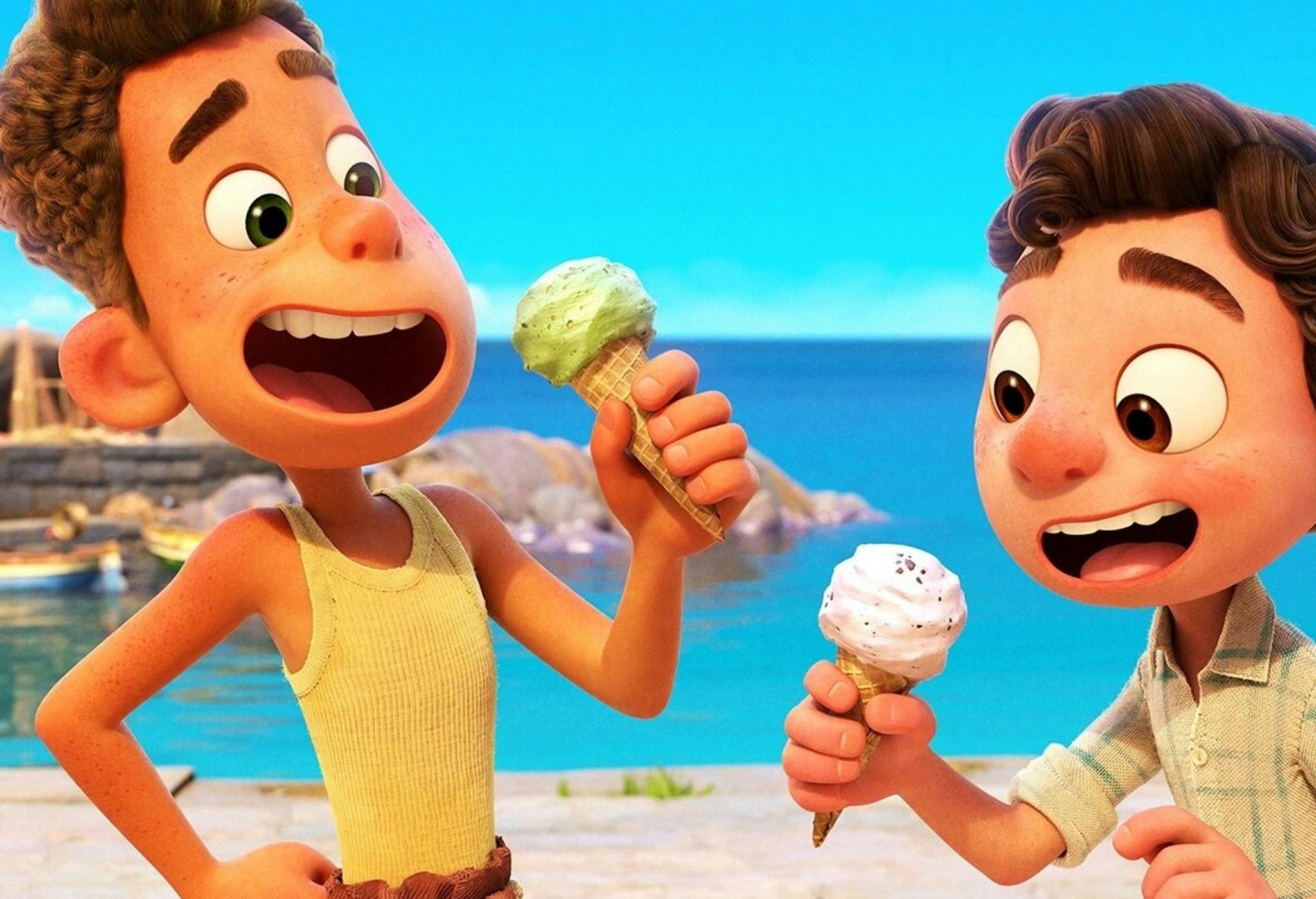 Fotograma promocional de la película 'Luca', de Disney y Pixar