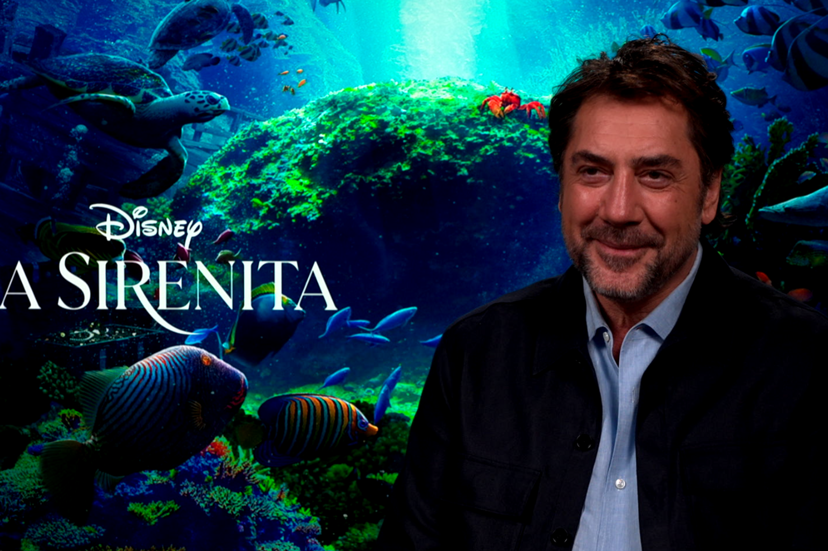 Javier Bardem, interpreta a Tritón en la nueva adaptación de 'La Sirenita'