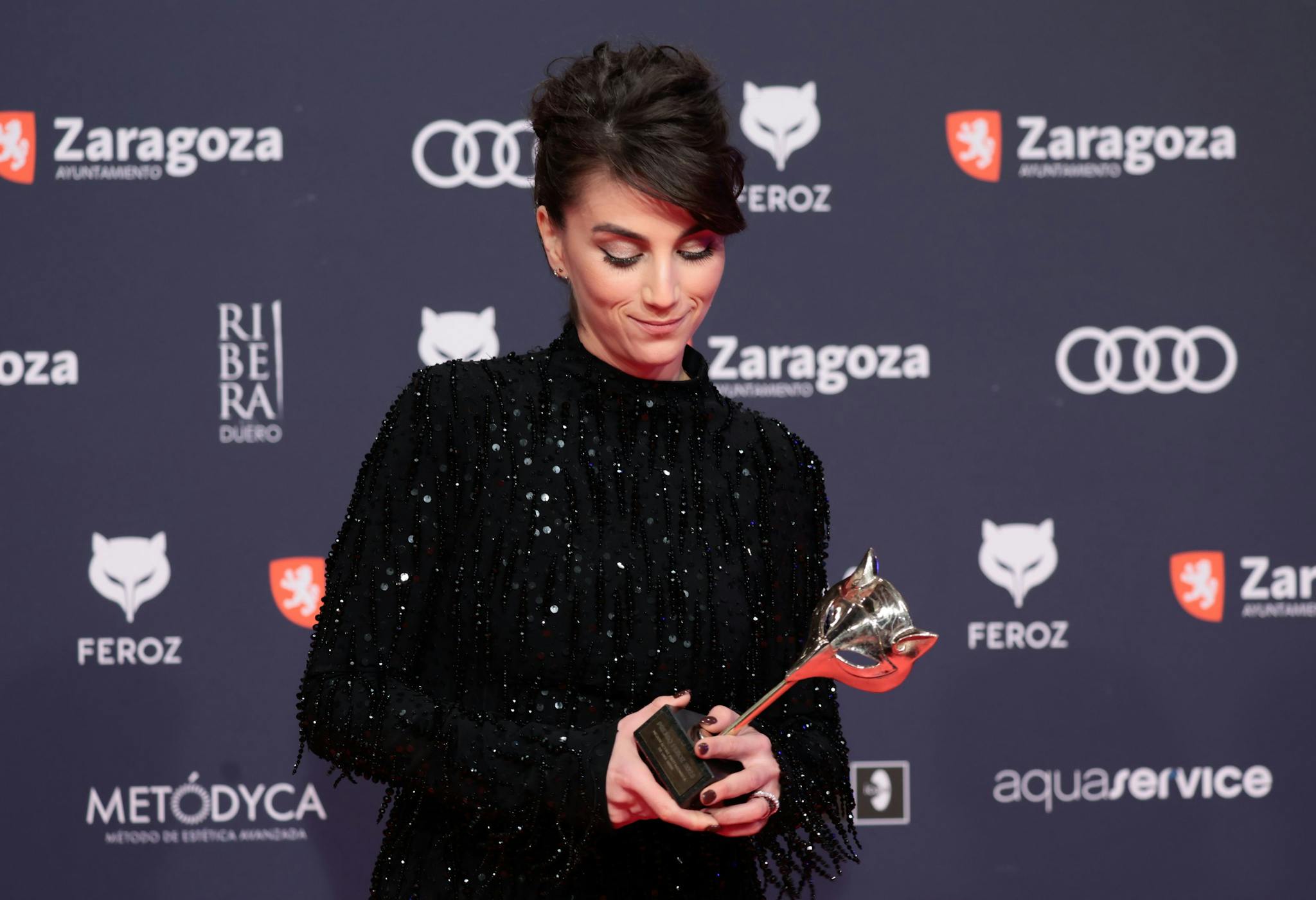 Claudia Salas fue la única componente del reparto de 'La ruta' que ganó en su categoría