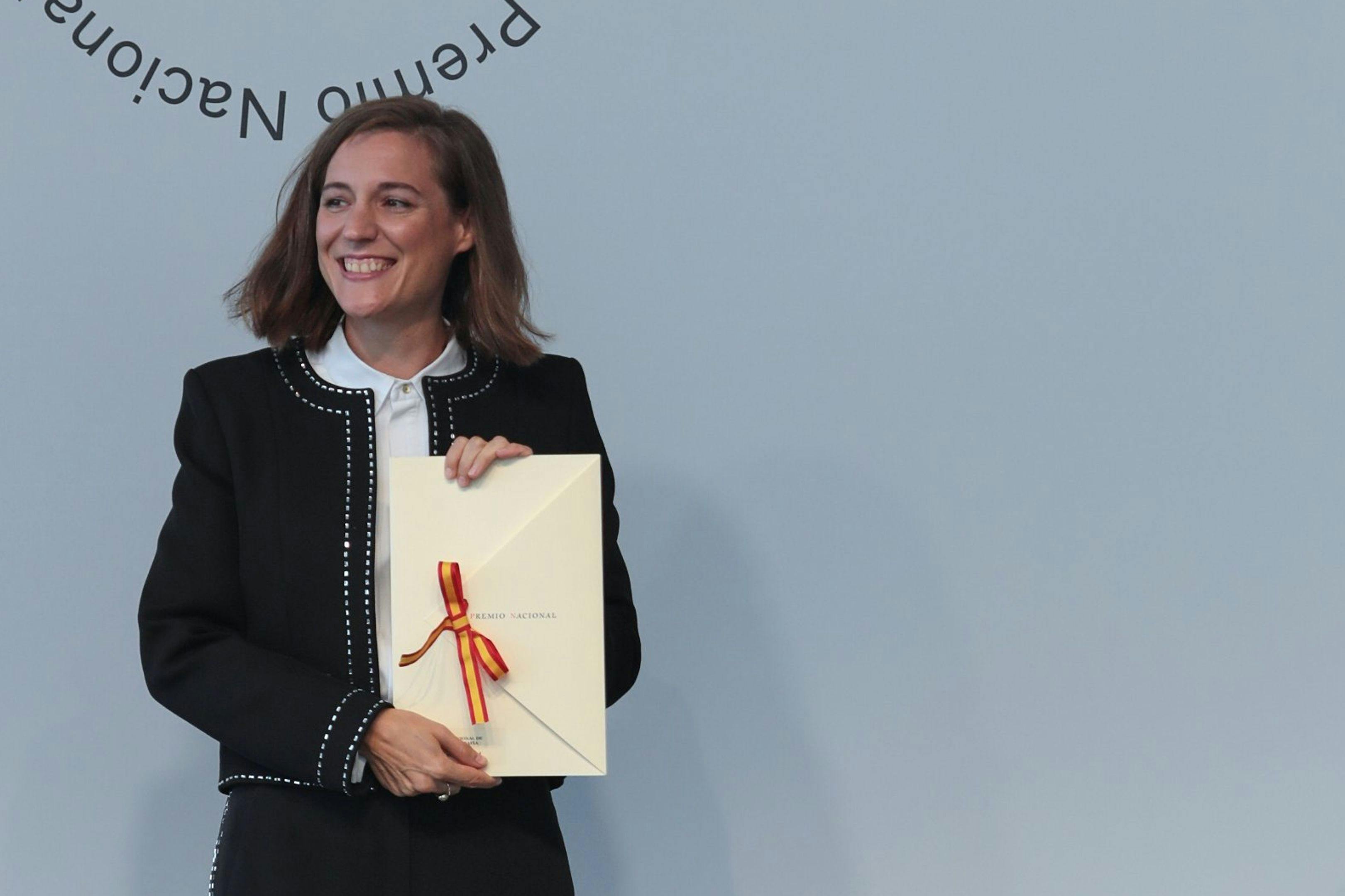 Carla Simón recoge el Premio Nacional de Cinematografía 2022 en San Sebastián