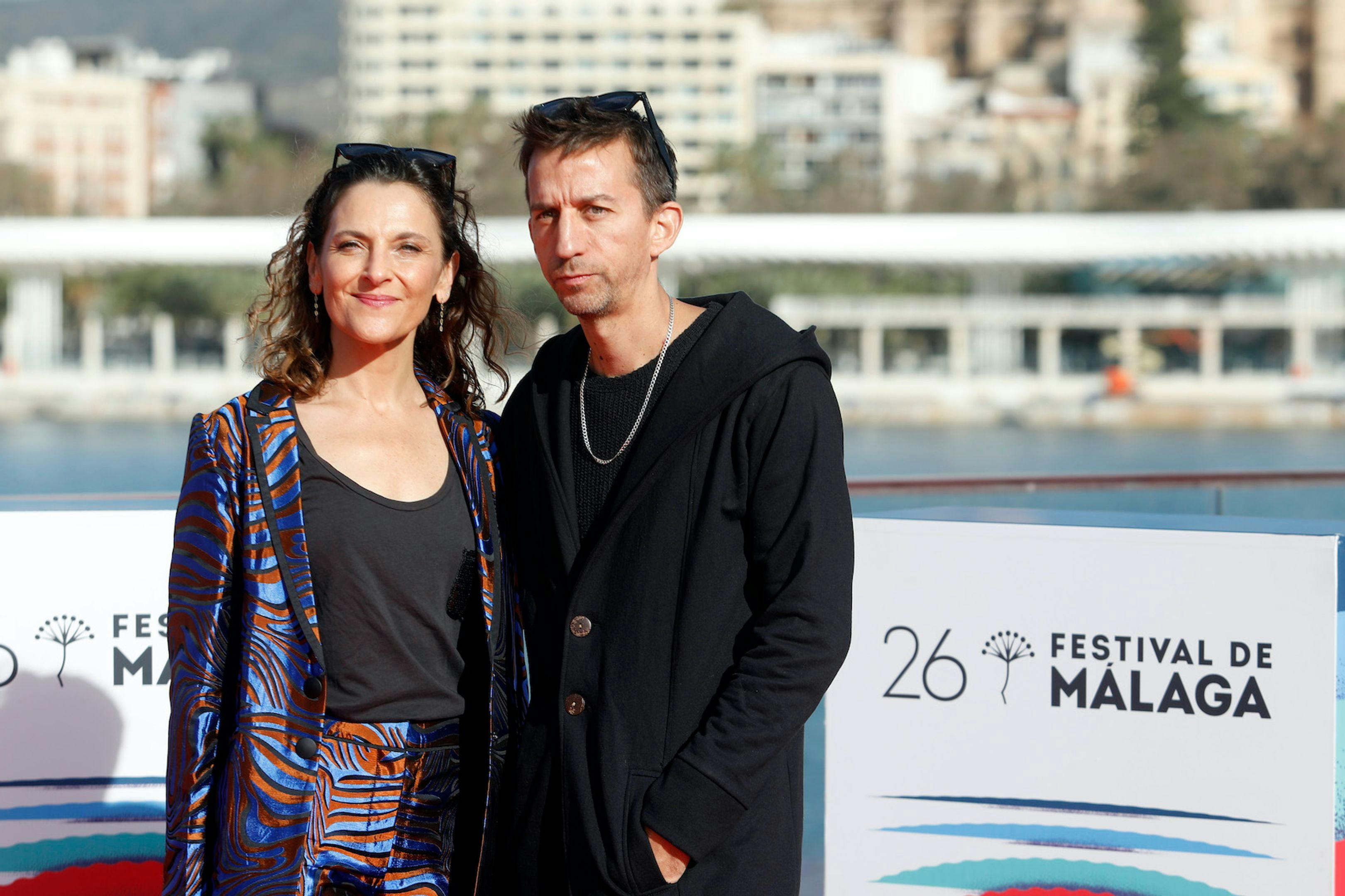 Antonia Zegers y Matías Bize presentan 'El castigo' en el photocall del Festival de Málaga
