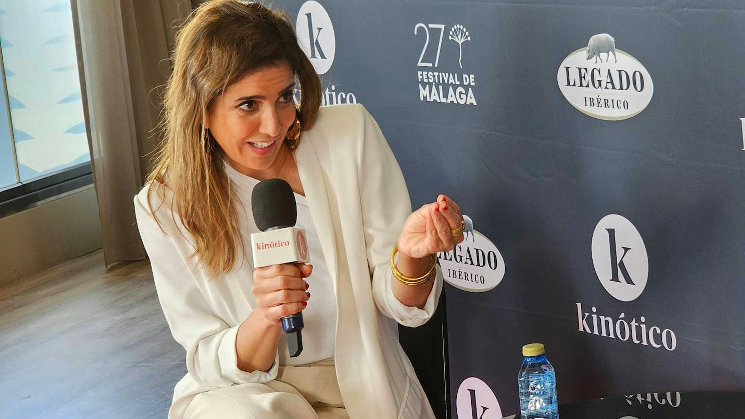 Lucía Jiménez presenta su primer corto, 'El trono', en el Festival de Málaga