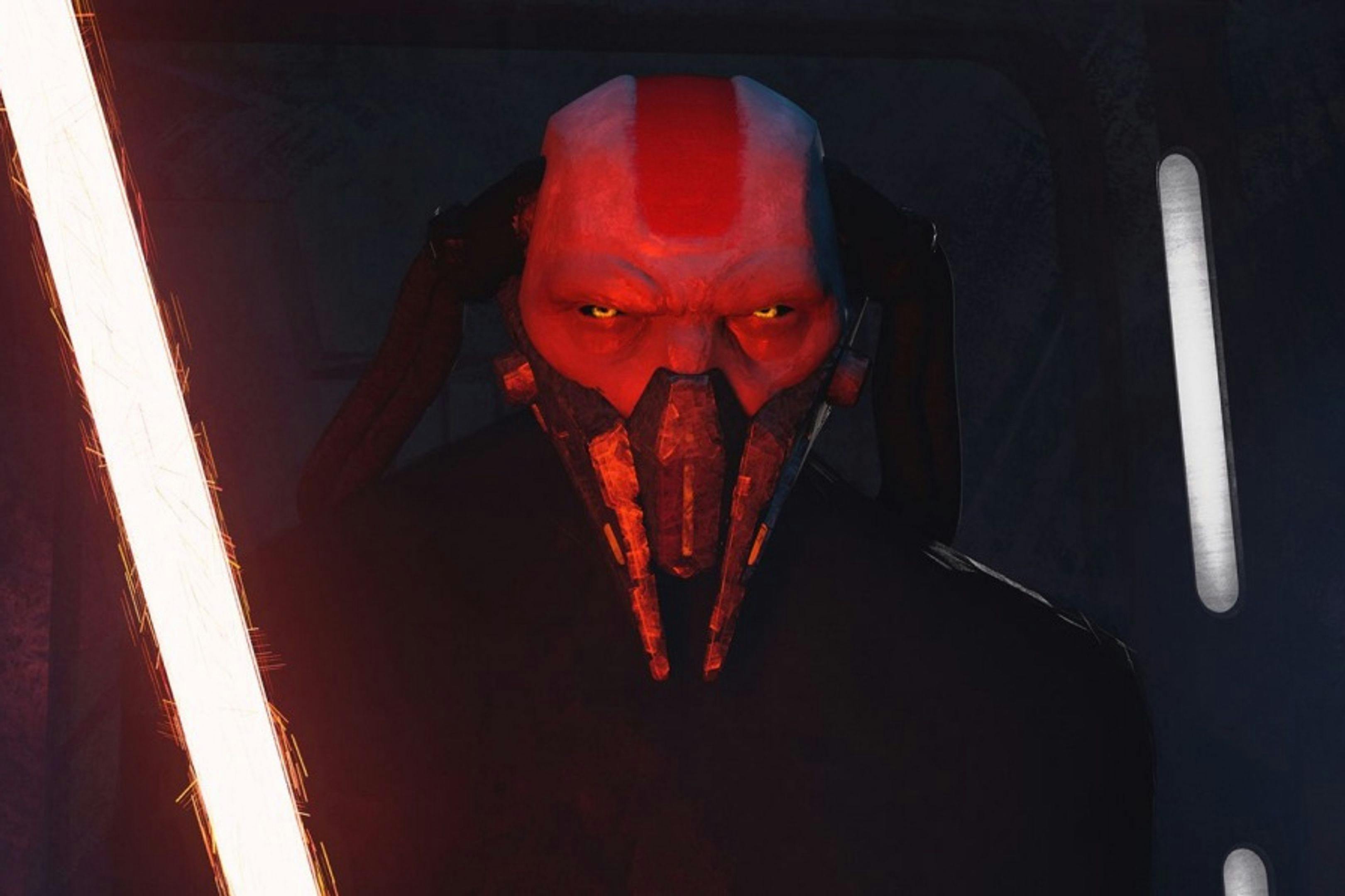 Fotograma de 'Sith', corto de Rodrigo Blaas para la segunda temporada de 'Star Wars Visions'.