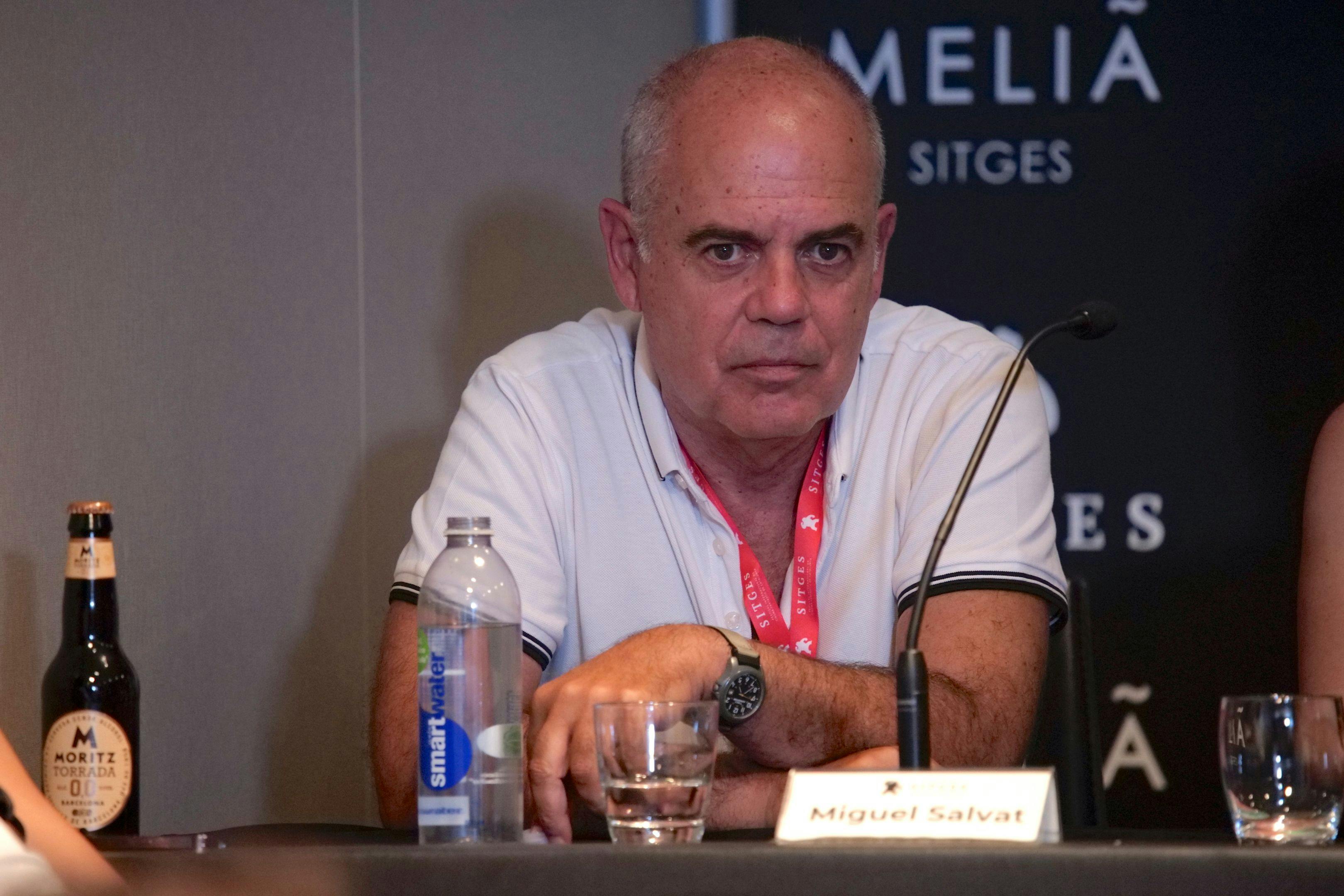 Miguel Salvat, exvicepresidente de programación original de HBO Max en España, en el Festival de Sitges 2023