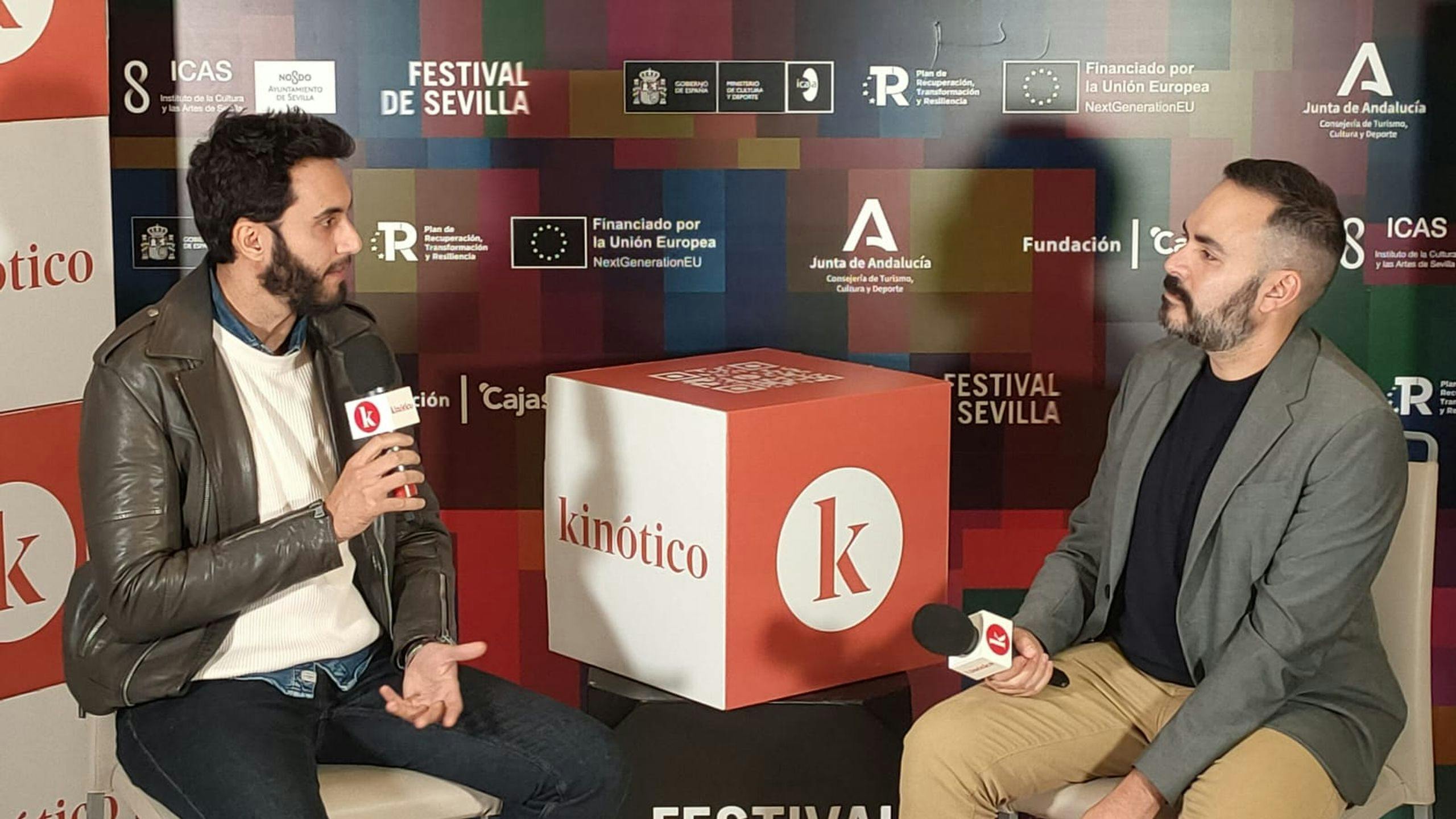 El director y guionista Fer Pérez conversa con David Martos en el Festival de Sevilla
