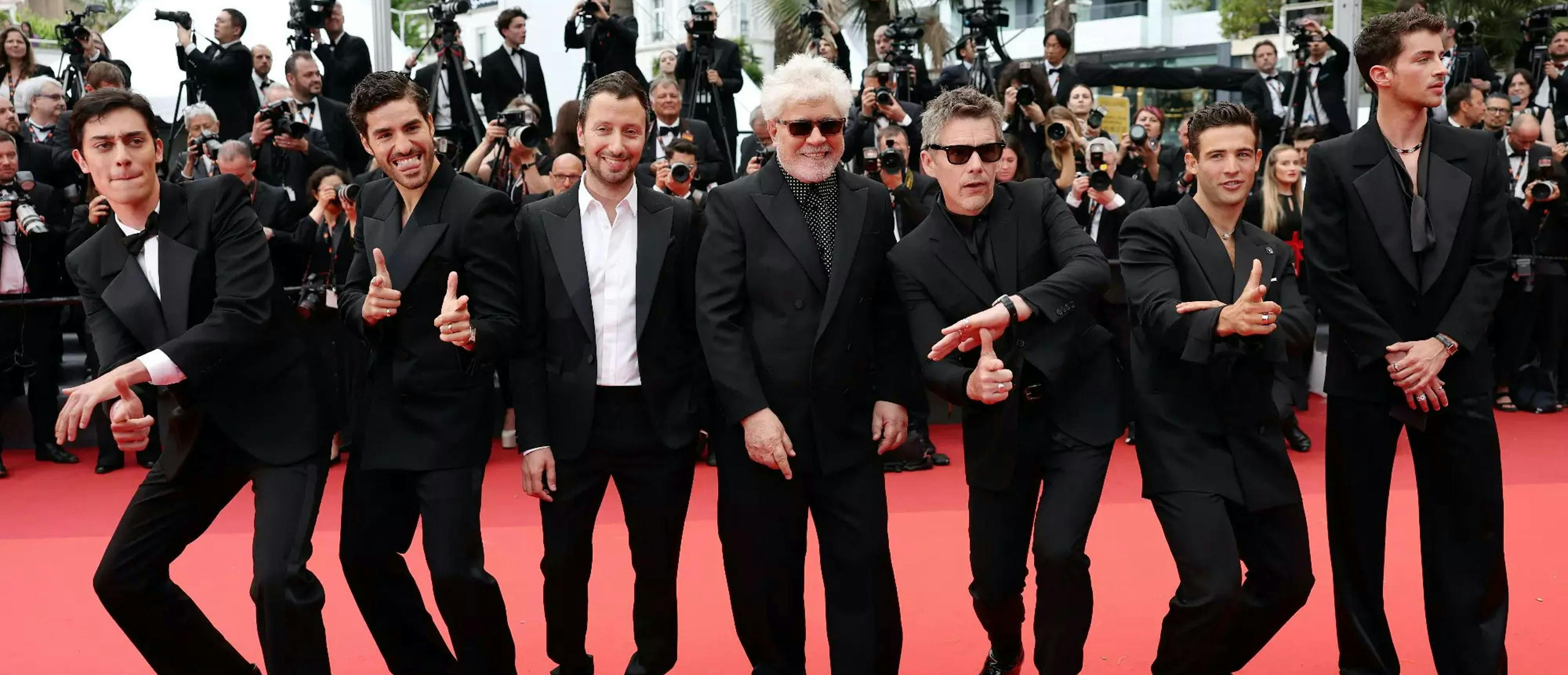 Pedro Almodóvar, Ethan Hawke o Manu Ríos, en la alfombra roja del Festival de Cannes 2023