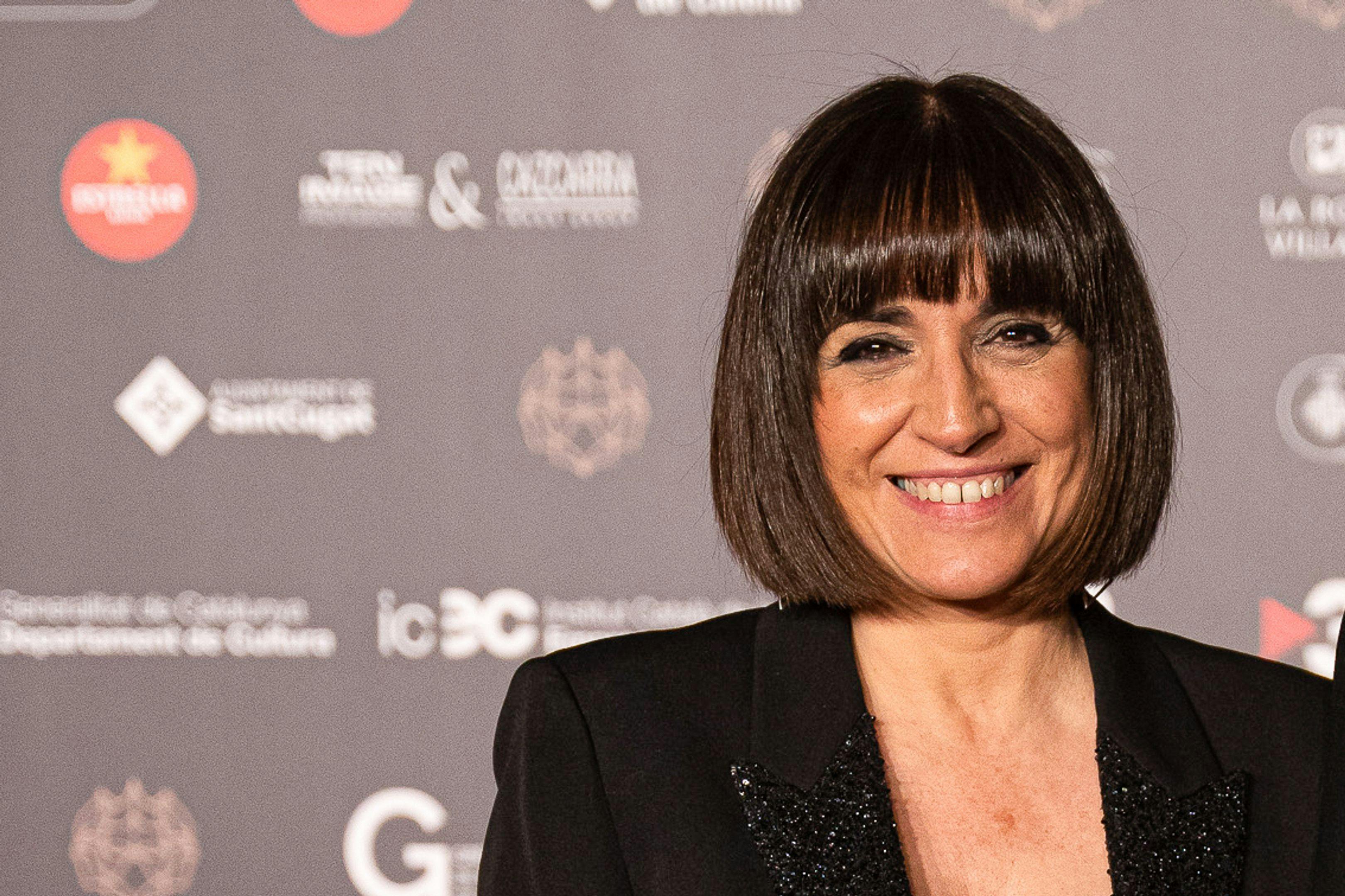 Judith Colell, presidenta de la Academia catalana de Cine, posa en el photocall de los 15 Premios Gaudí