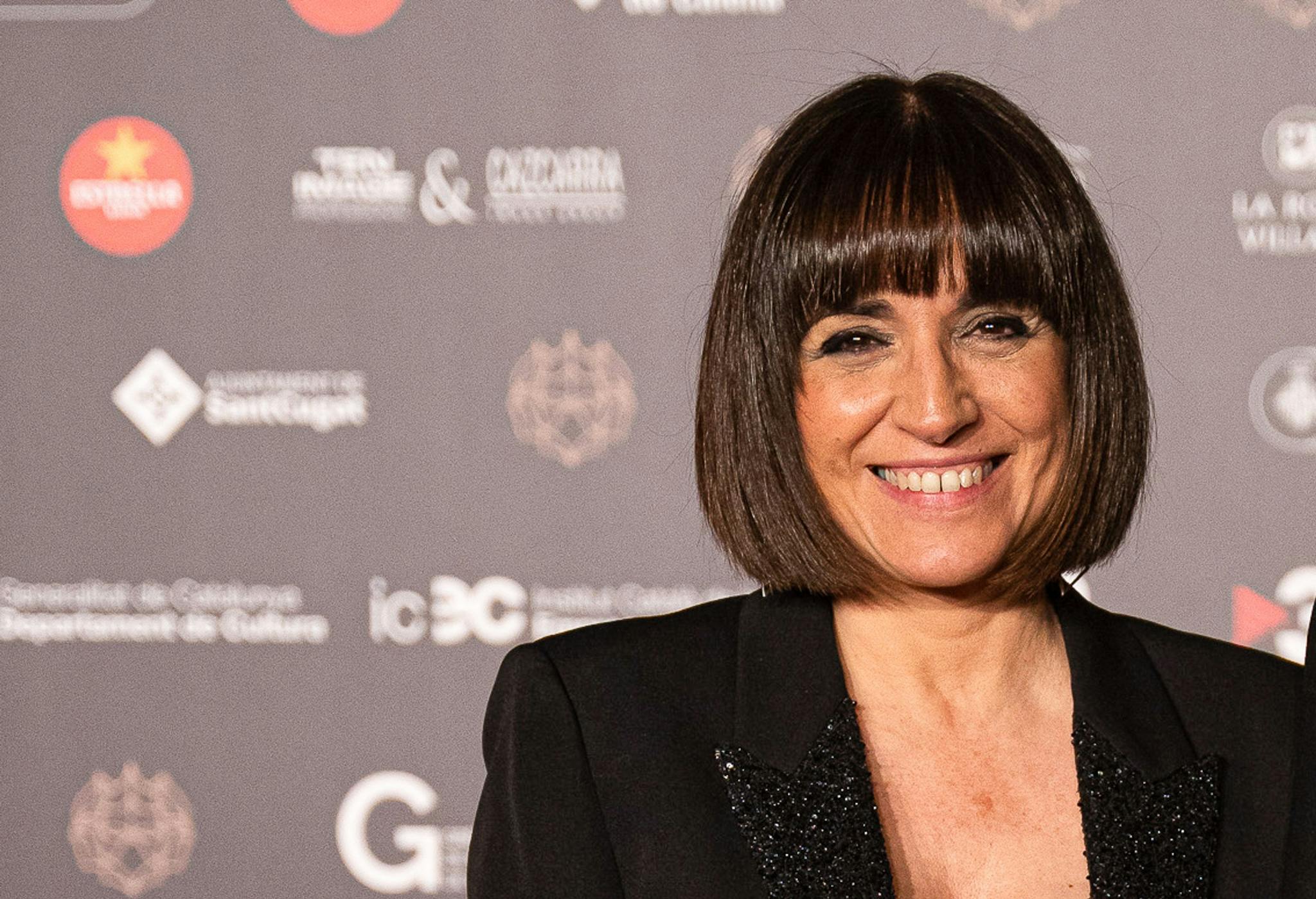 Judith Colell, presidenta de la Academia catalana de Cine, posa en el photocall de los 15 Premios Gaudí