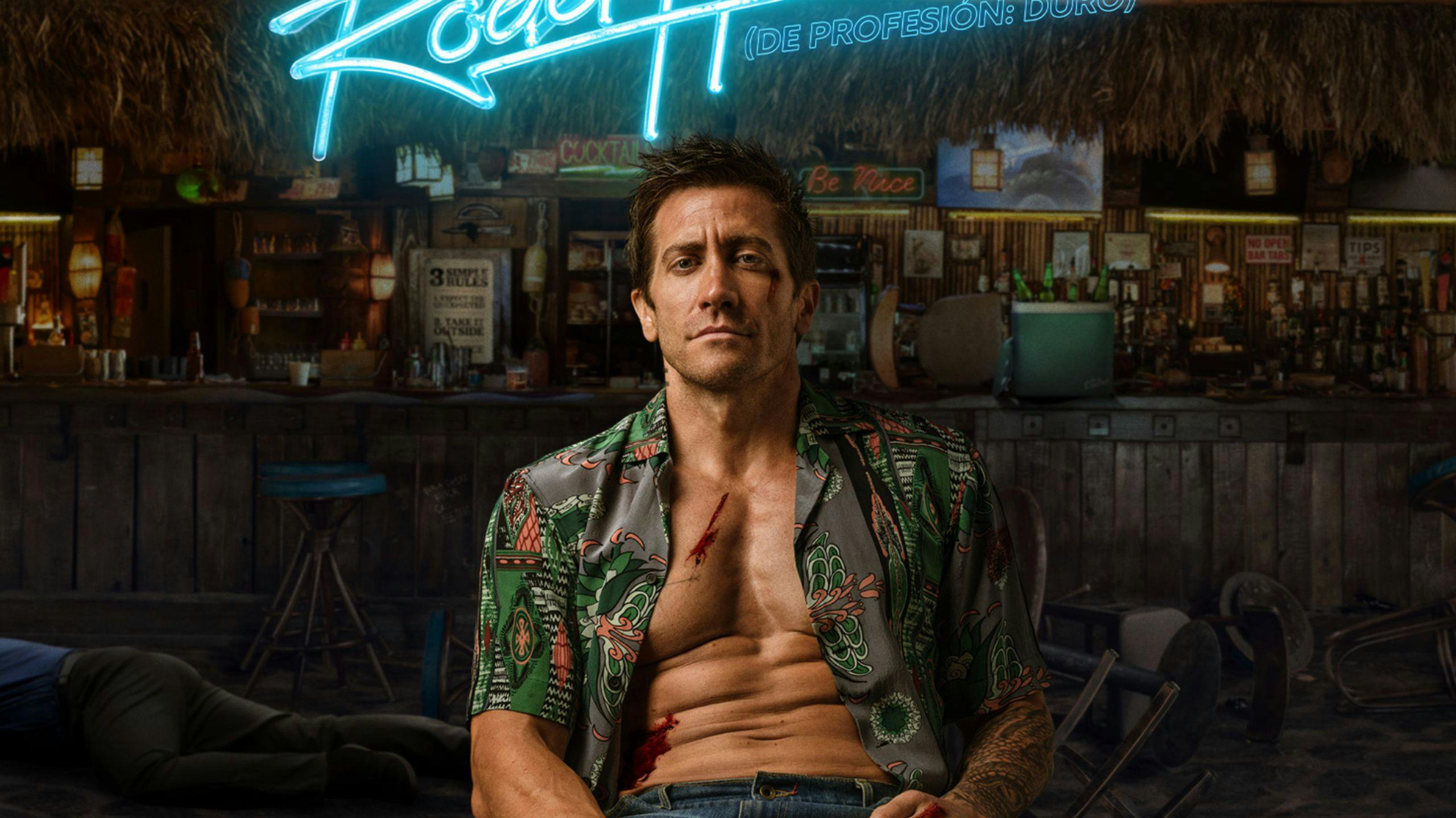 Imagen del cartel promocional de ‘De profesión: duro', protagonizada por Jake Gyllenhaal