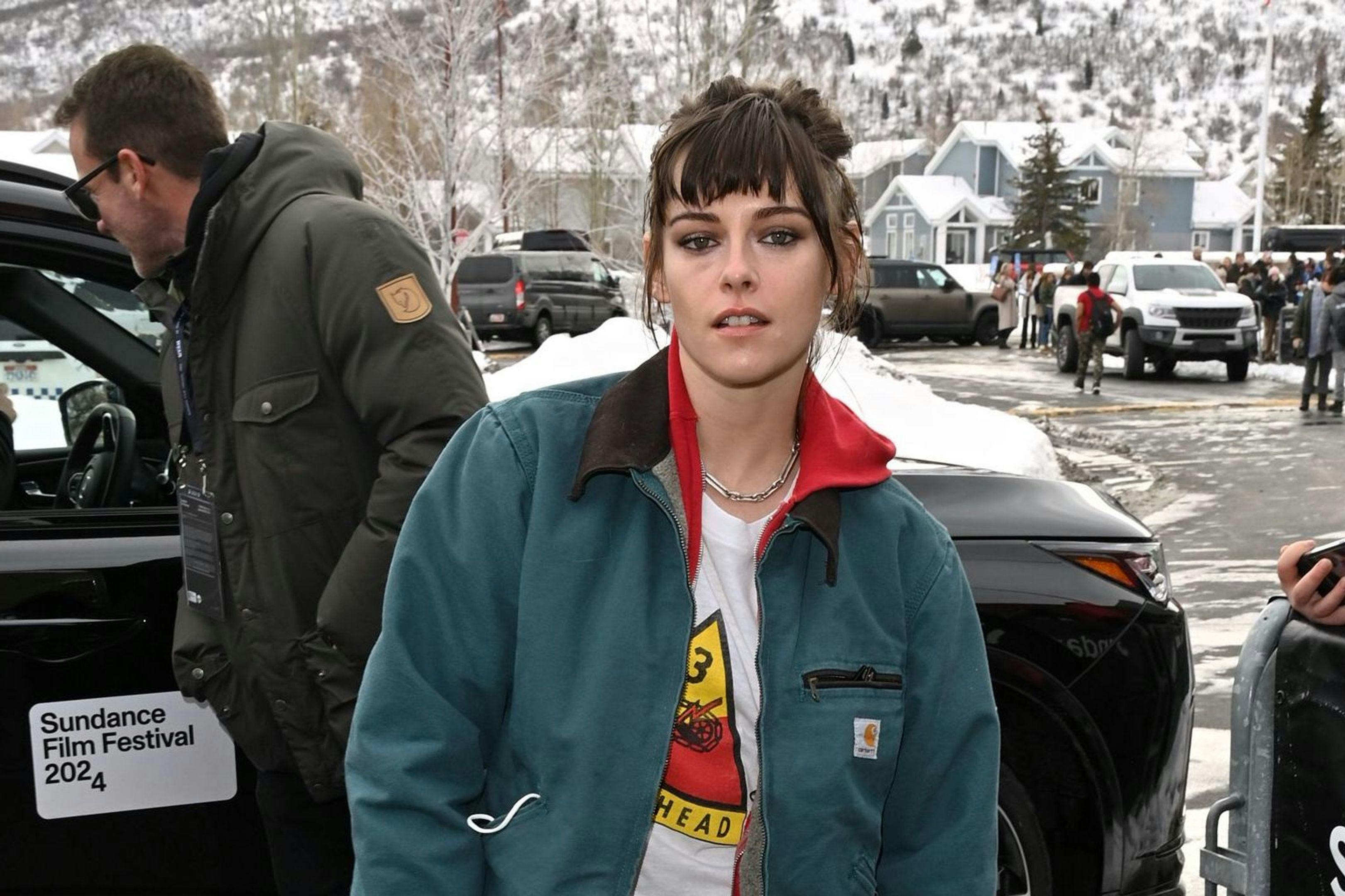 La actriz Kristen Stewart acude a la premiere de la película 'Love me' en el Festival de Sundance 2024