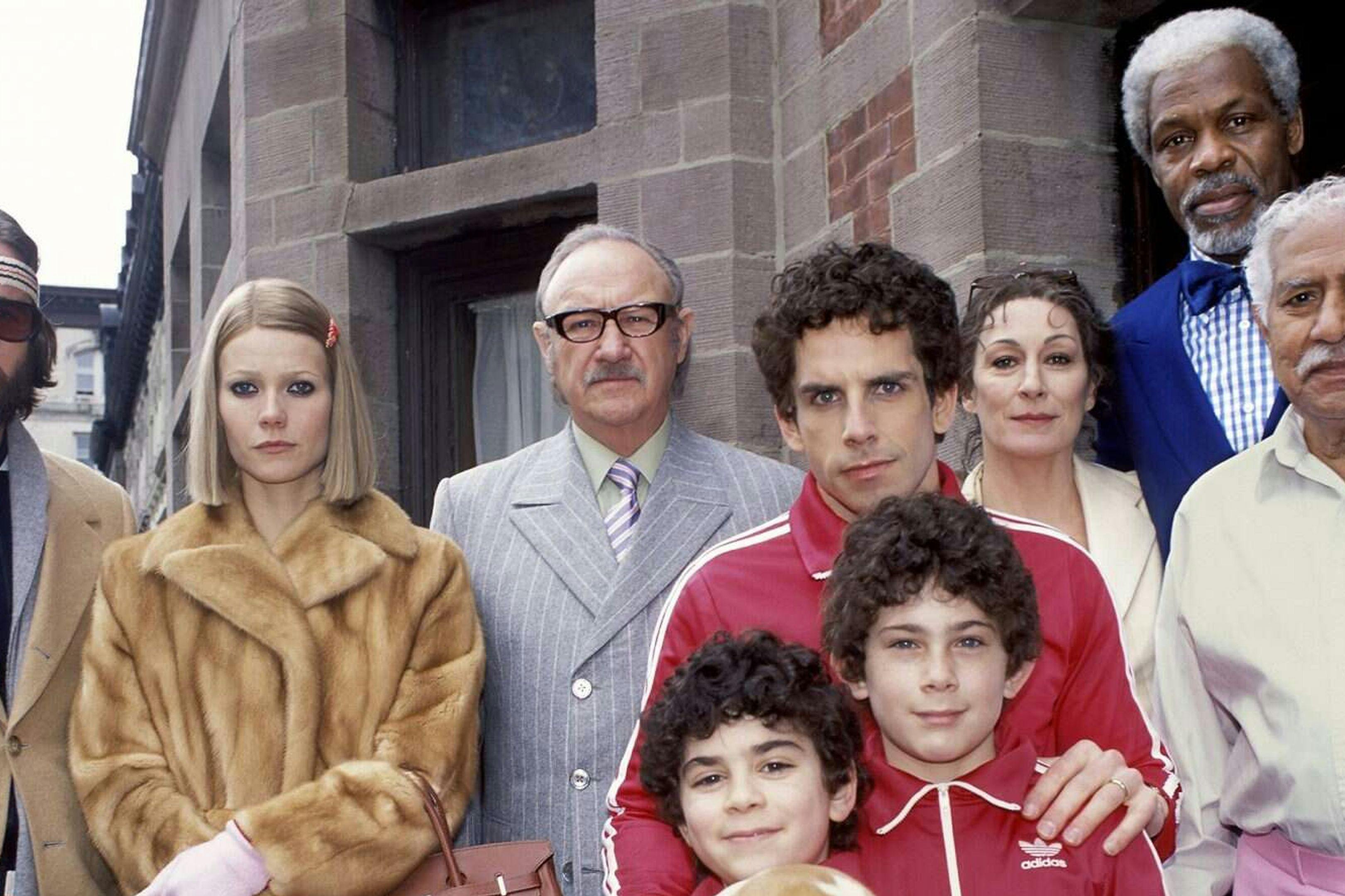 El reparto de 'Los Tenenbaums. Una familia de genios', caracterizado por Karen Patch