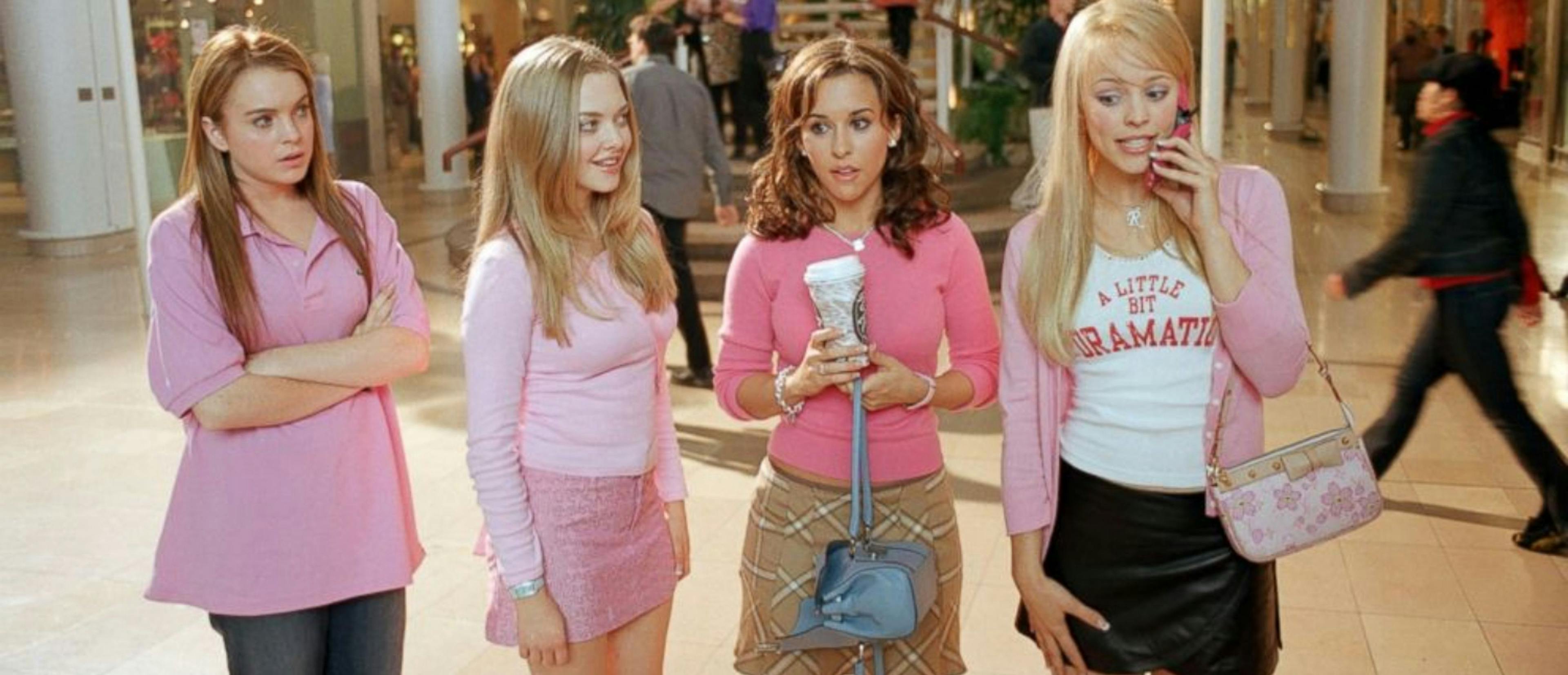 Fotograma de la 'Chicas malas' original con Lindsay Lohan, Amanda Seyfried, Lacey Chabert y Rachel McAdams