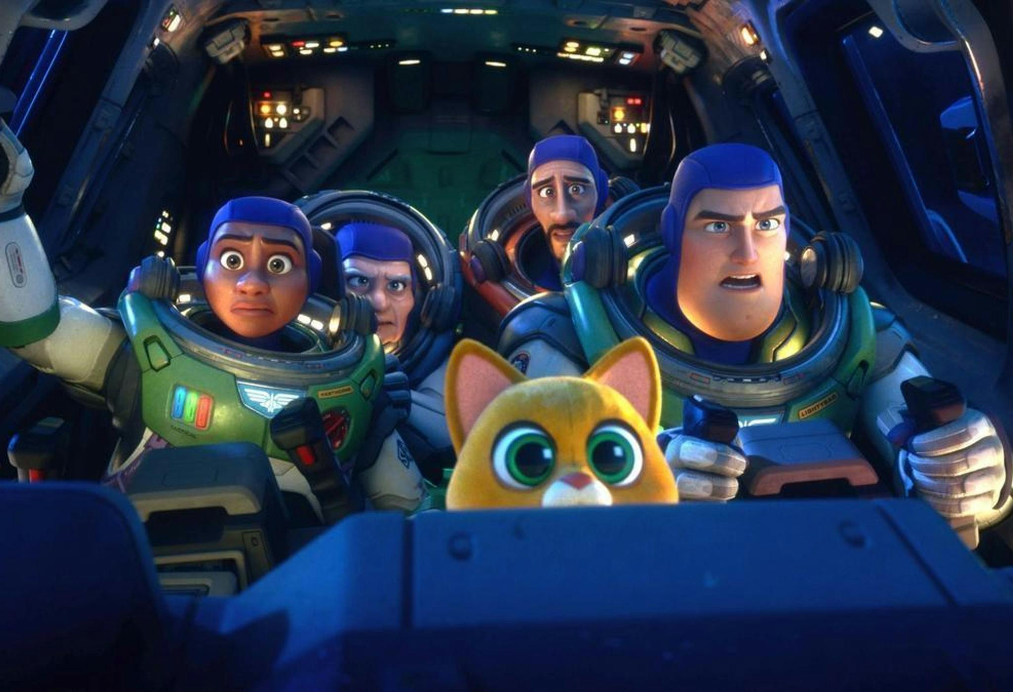 Fotograma de 'Lightyear', película de Pixar que es un spin-off de 'Toy Story'.
