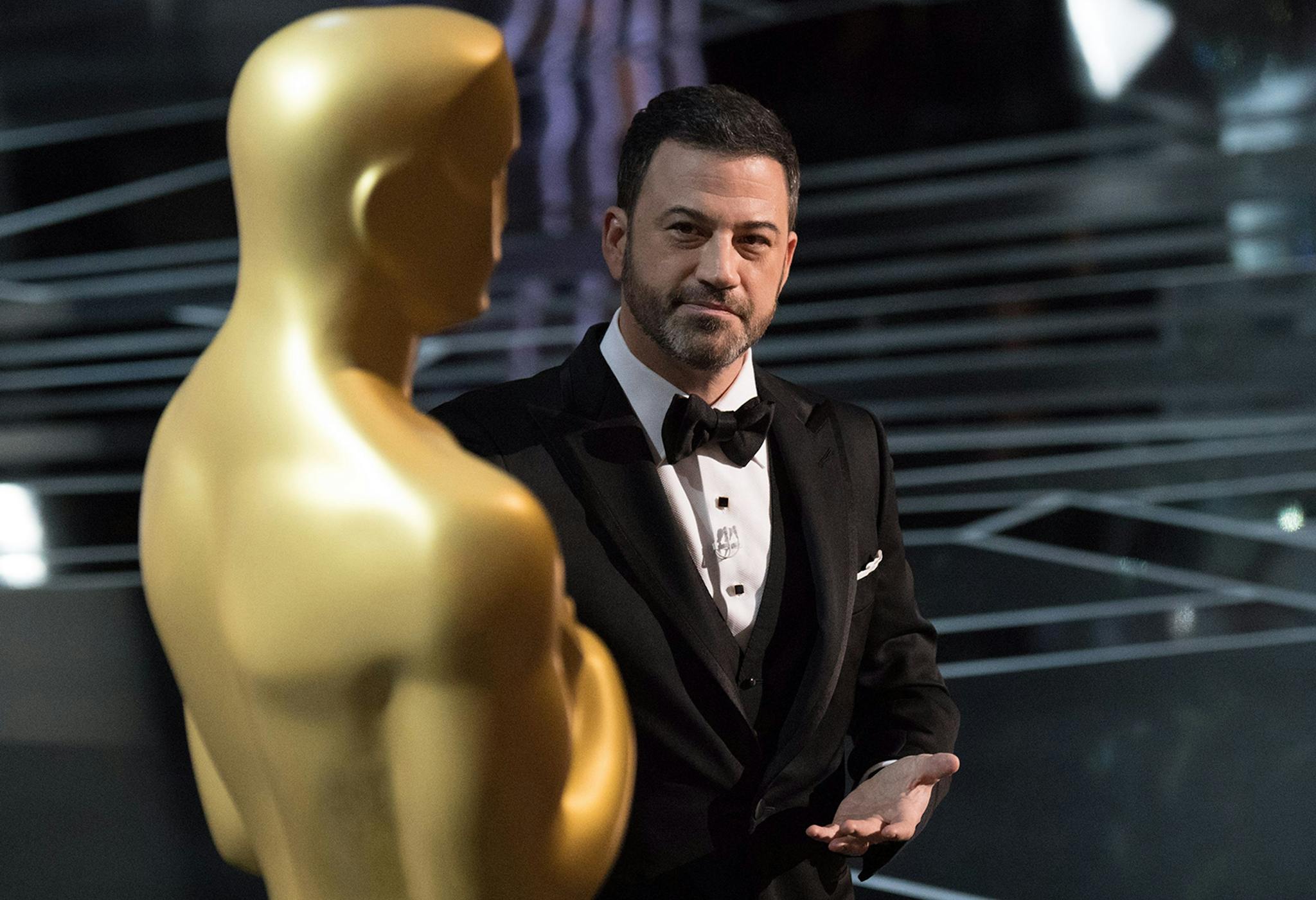 Jimmy Kimmel presentará, por tercera vez, la gala de entrega de los Oscar este domingo