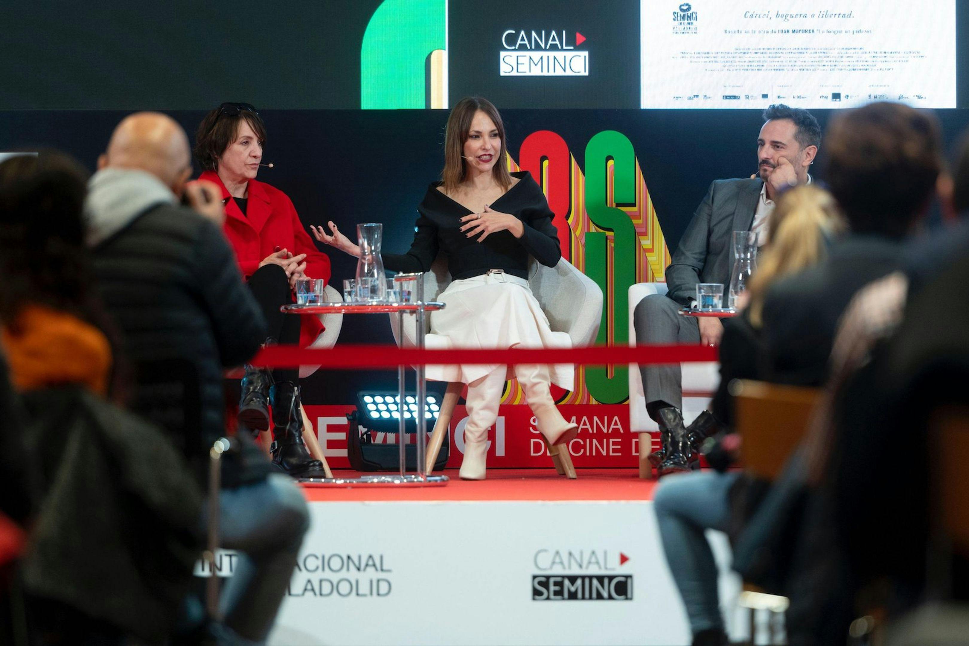 Blanca Portillo, Paula Ortiz y Asier Etxeandía presentan 'Teresa' en la Seminci de Valladolid