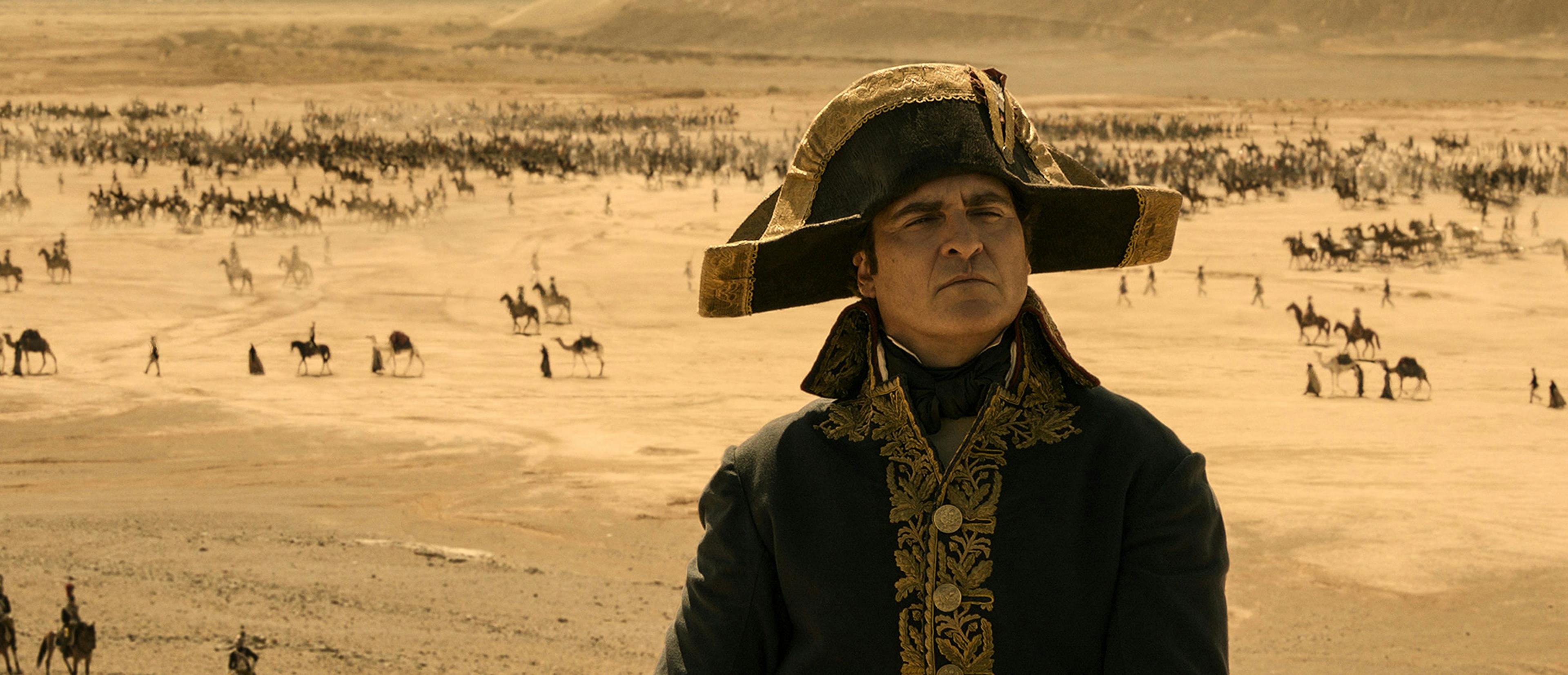 Joaquin Phoenix se ha convertido en Napoleón Bonaparte para Ridley Scott