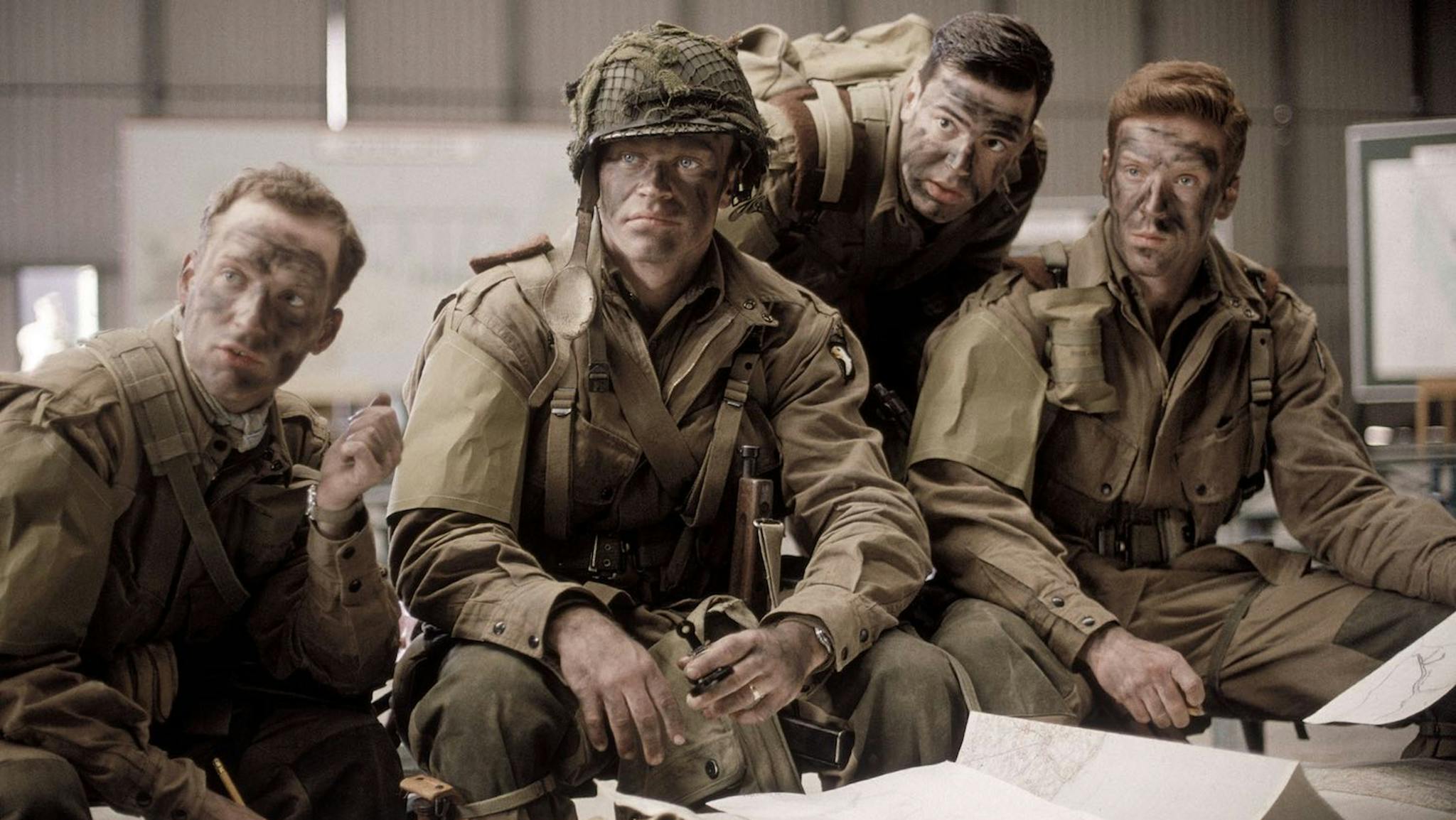 'Hermanos de sangre' ofrecía una mirada complementaria a la película 'Salvar al soldado Ryan'.