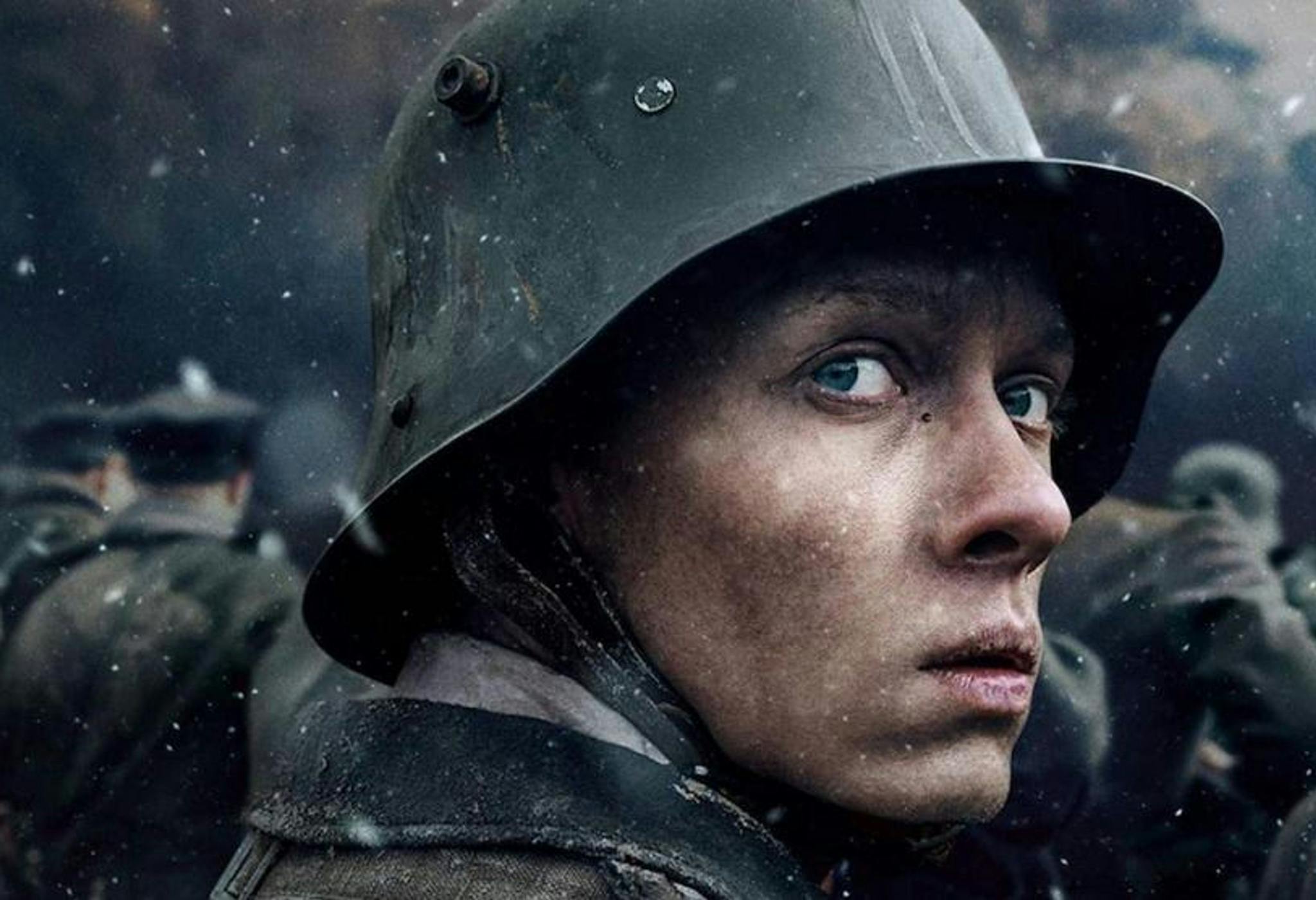 Fotograma de 'Sin novedad en el frente', la película alemana disponible en Netflix que ha arrasado con sus nominaciones a los Oscar y los BAFTA