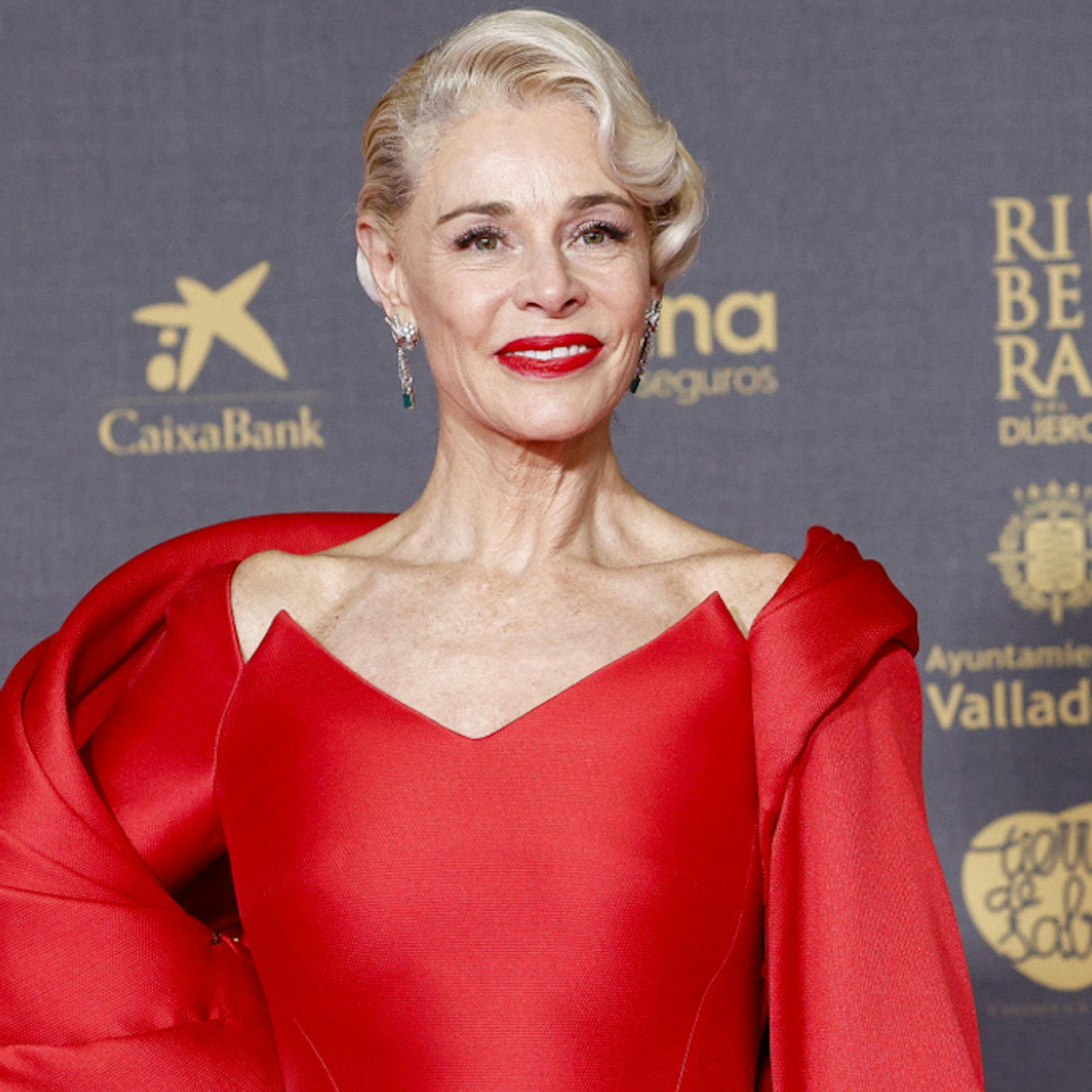 Belén Rueda en la alfombra roja de la 38 edición de los Premios Goya