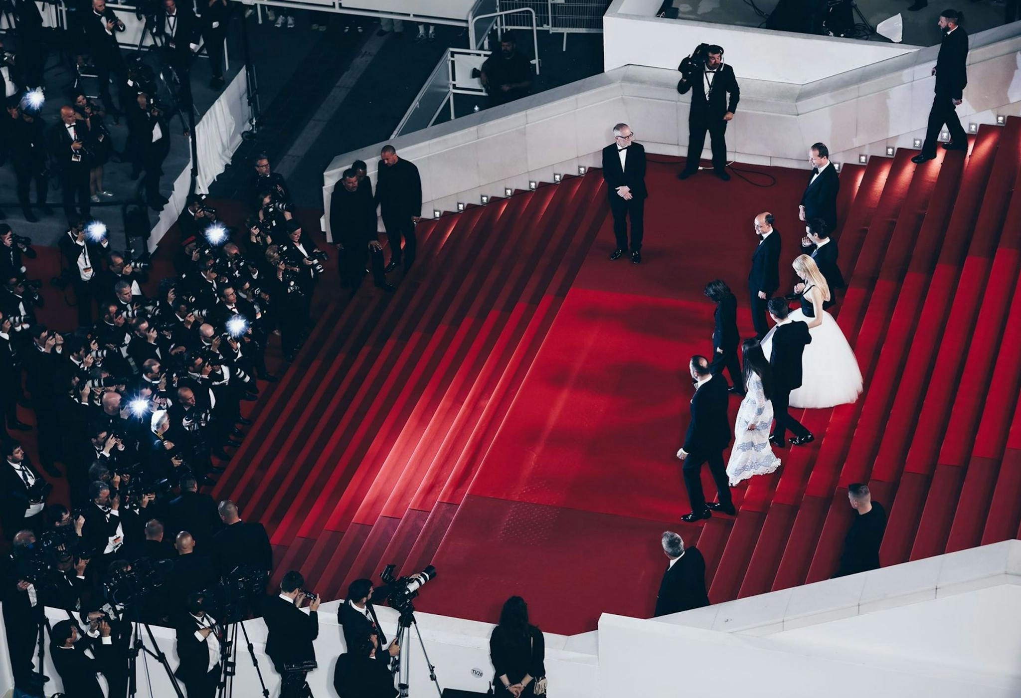 Imagen de la alfombra roja del Festival de Cannes