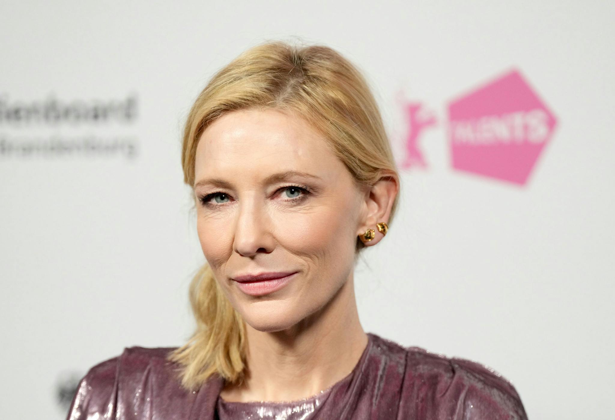 Cate Blanchett posa en el photocall de Berlinale Talents antes de la presentación del corto 'The Fundraiser'