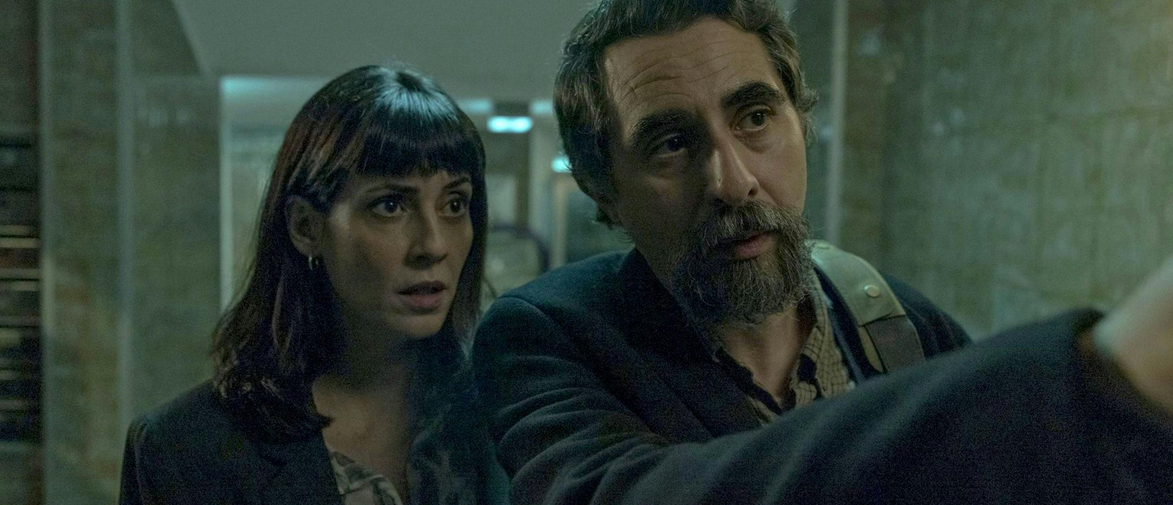 Eva Ugarte y Berto Romero dan vida a Juana y Nacho, protagonistas de 'El otro lado'