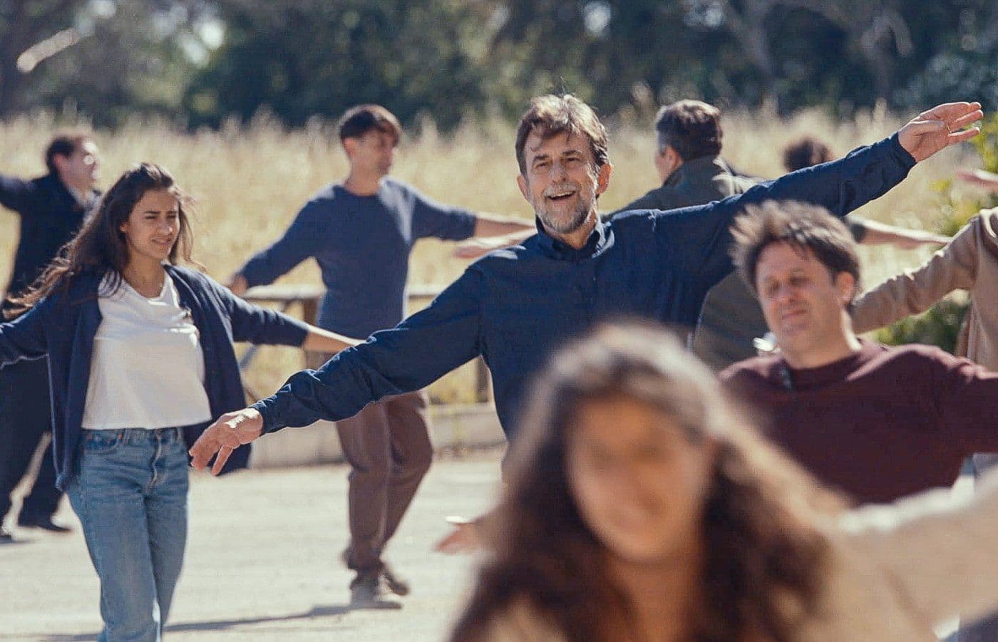 Fotograma de 'El sol del futuro', película dirigida y protagonizada por Nanni Moretti.
