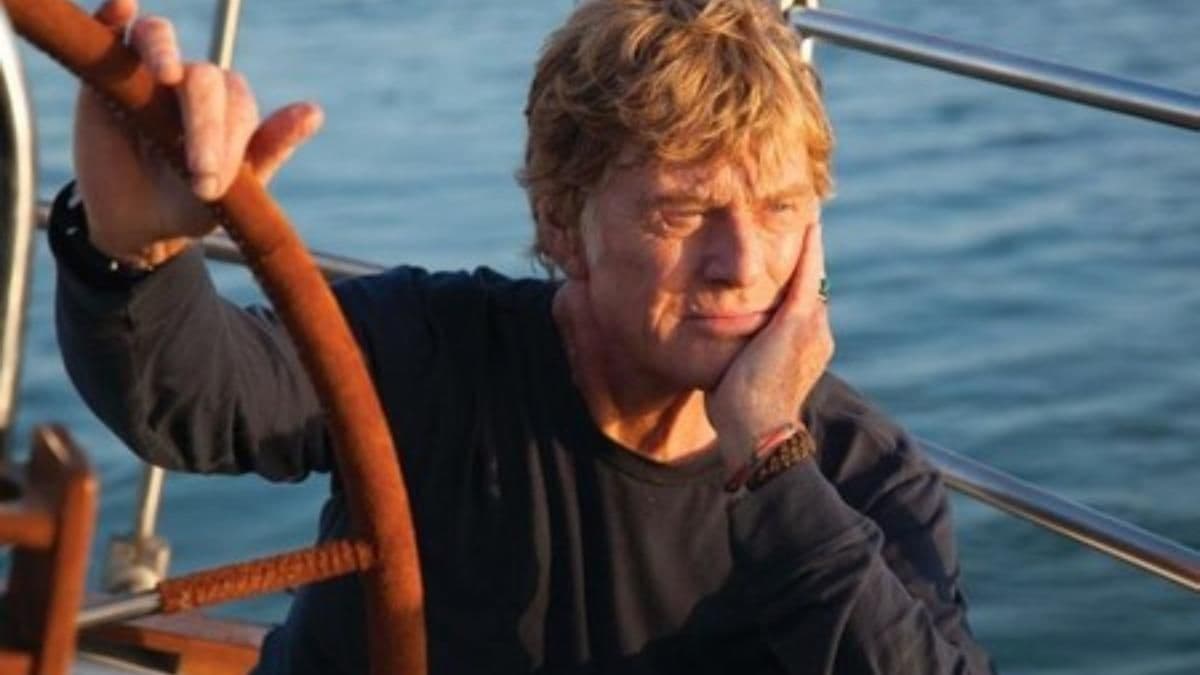 Robert Redford en un fotograma de la película 'Cuanto todo está perdido', de J. C. Chandor