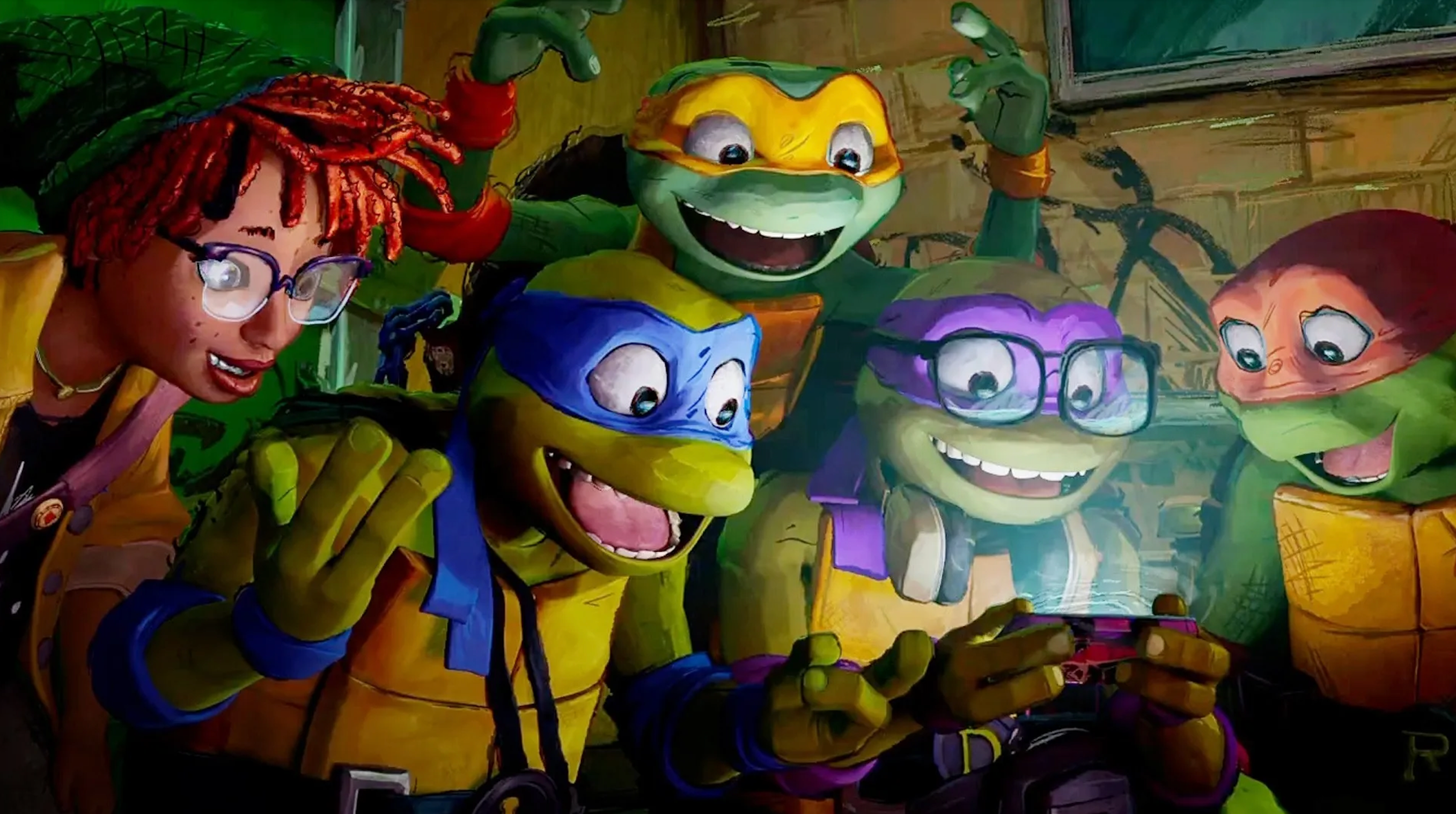 Las Tortugas Ninja vuelven a la gran pantalla con un renovado estilo de animación en 'Ninja Turtles: Caos mutante'