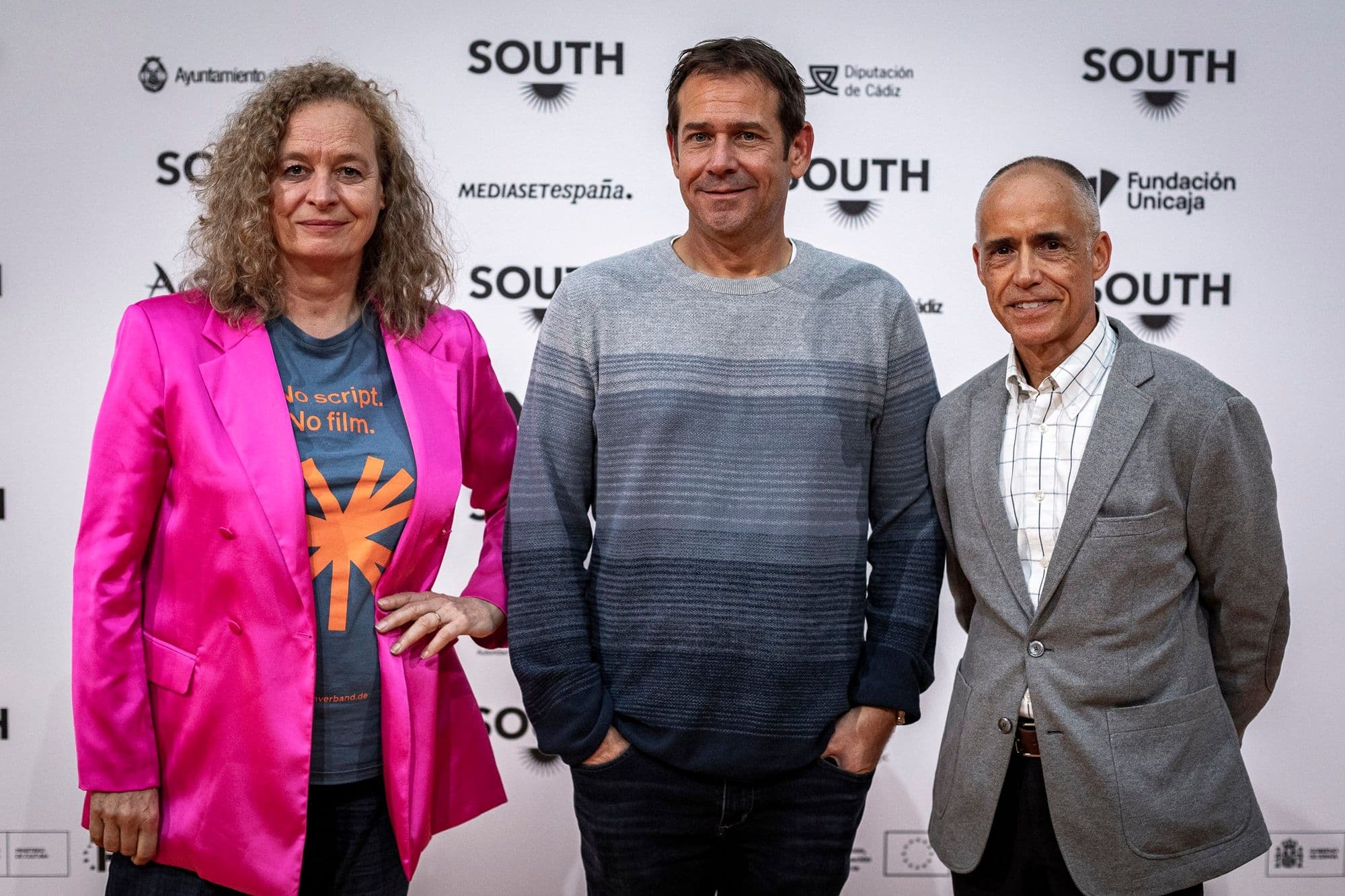 (De izq a der) Carolin Otto, Travis Donnelly y Willard Tressel en la segunda edición del South