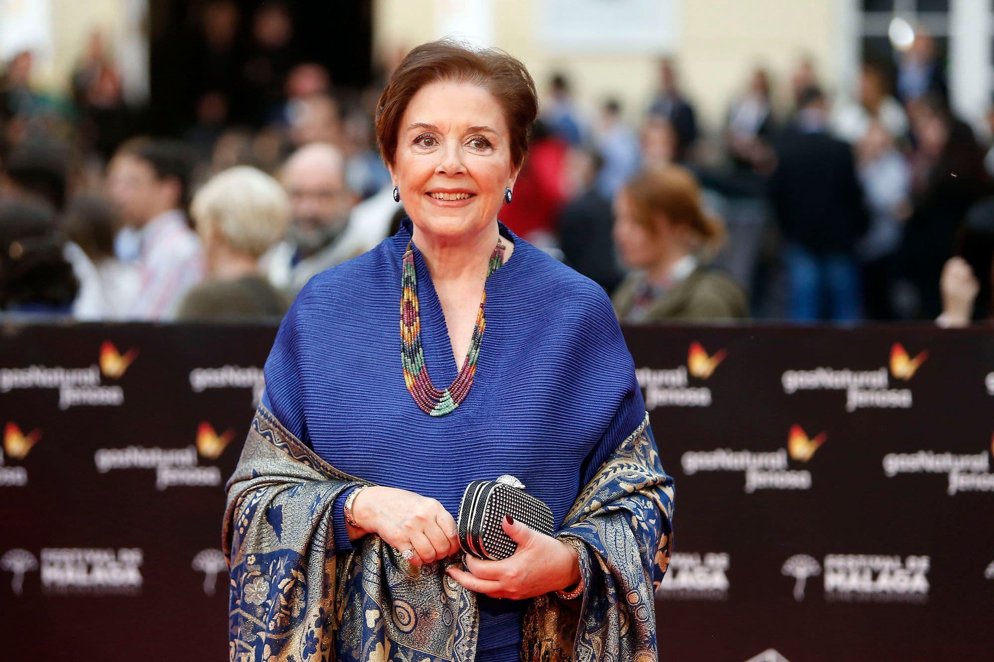Mónica Randall, Feroz de Honor 2024, durante la gala de clausura del Festival de Cine de Málaga en 2018